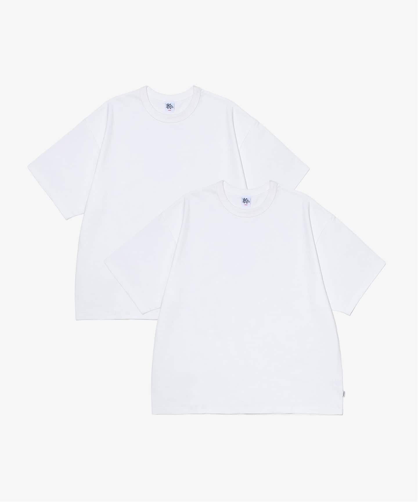 2 PACK HEAVY WEIGHT S/S TEE（Tシャツ／カットソー）｜KEBOZ（ケボズ