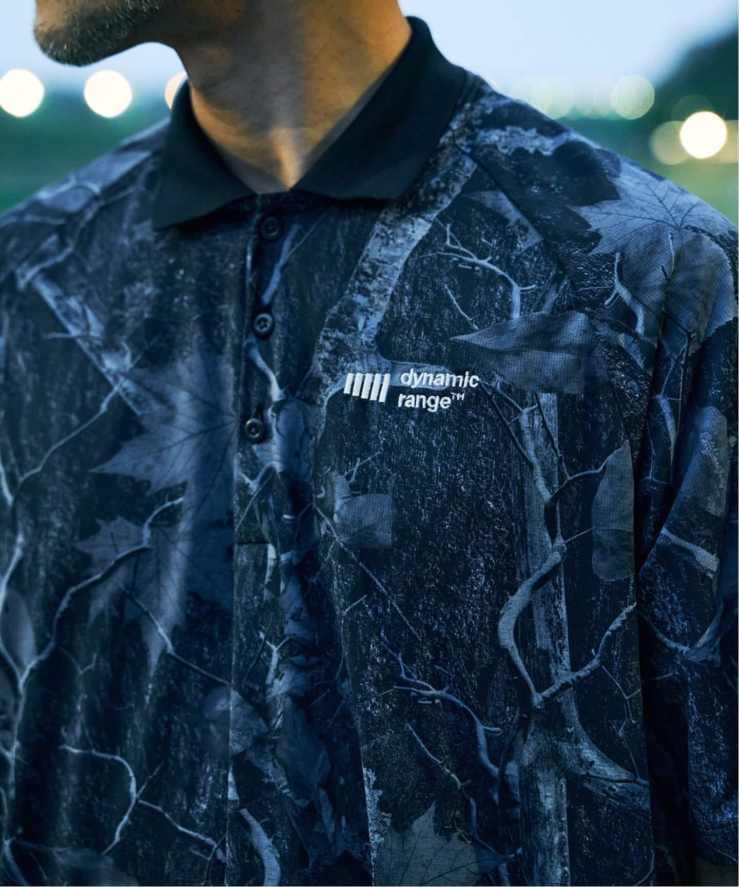 clubhaus クラブハウス　checkyourhead ポロシャツ　XL CLUBHAUS / Dynamic Range (クラブハウス) Warm-UP ポロZIPシャツ