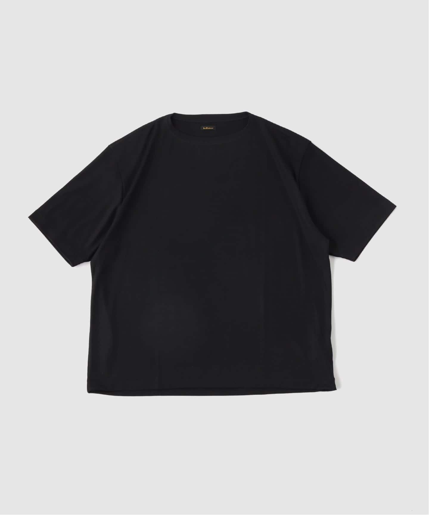 ETS.MATERIAUX マテリオ プルオーバーカットソー リネン100% ETS.MATERIAUX(マテリオ) wool boat neck Tシャツ（Tシャツ