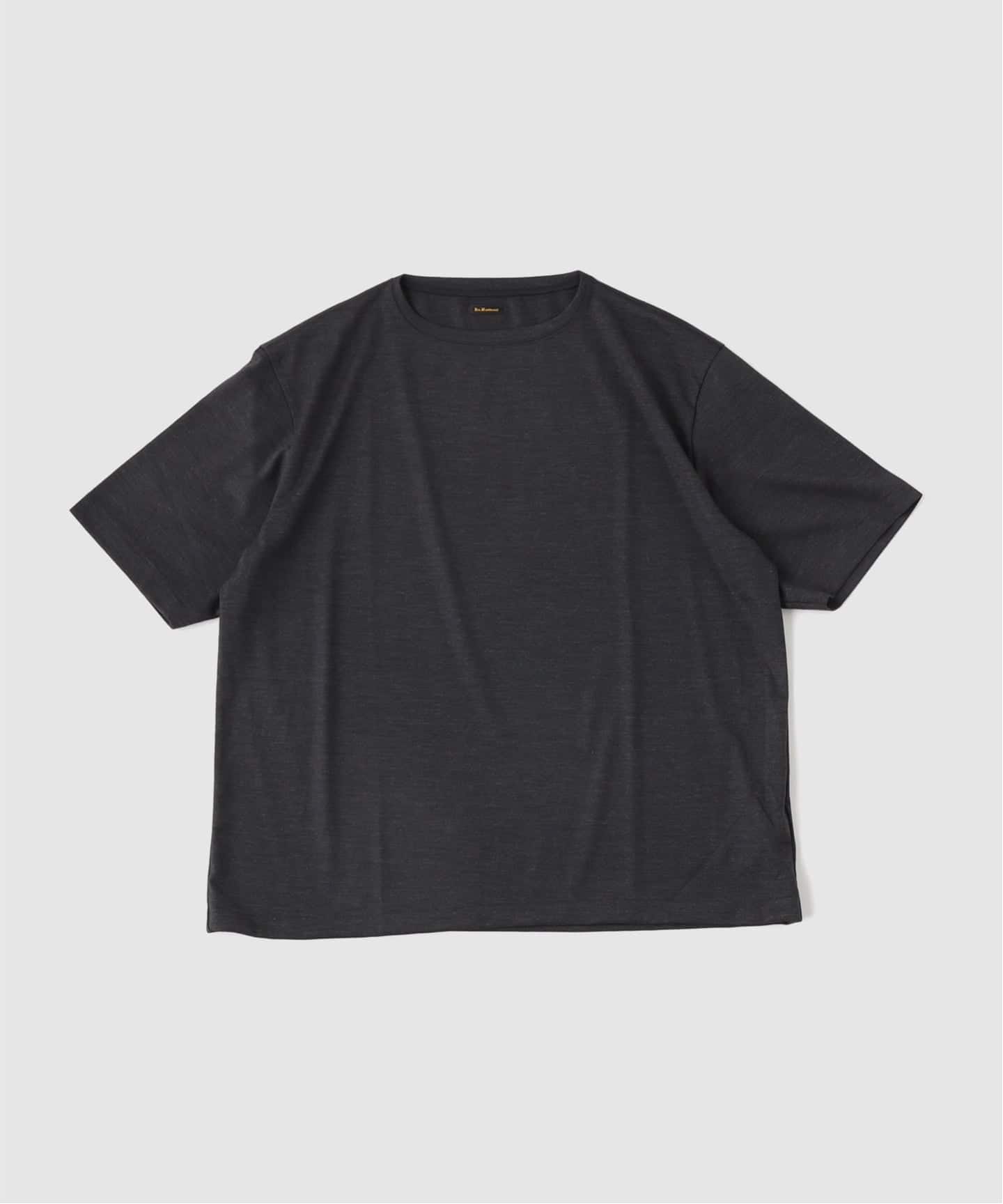 ETS.MATERIAUX(マテリオ) wool boat neck Tシャツ（Tシャツ
