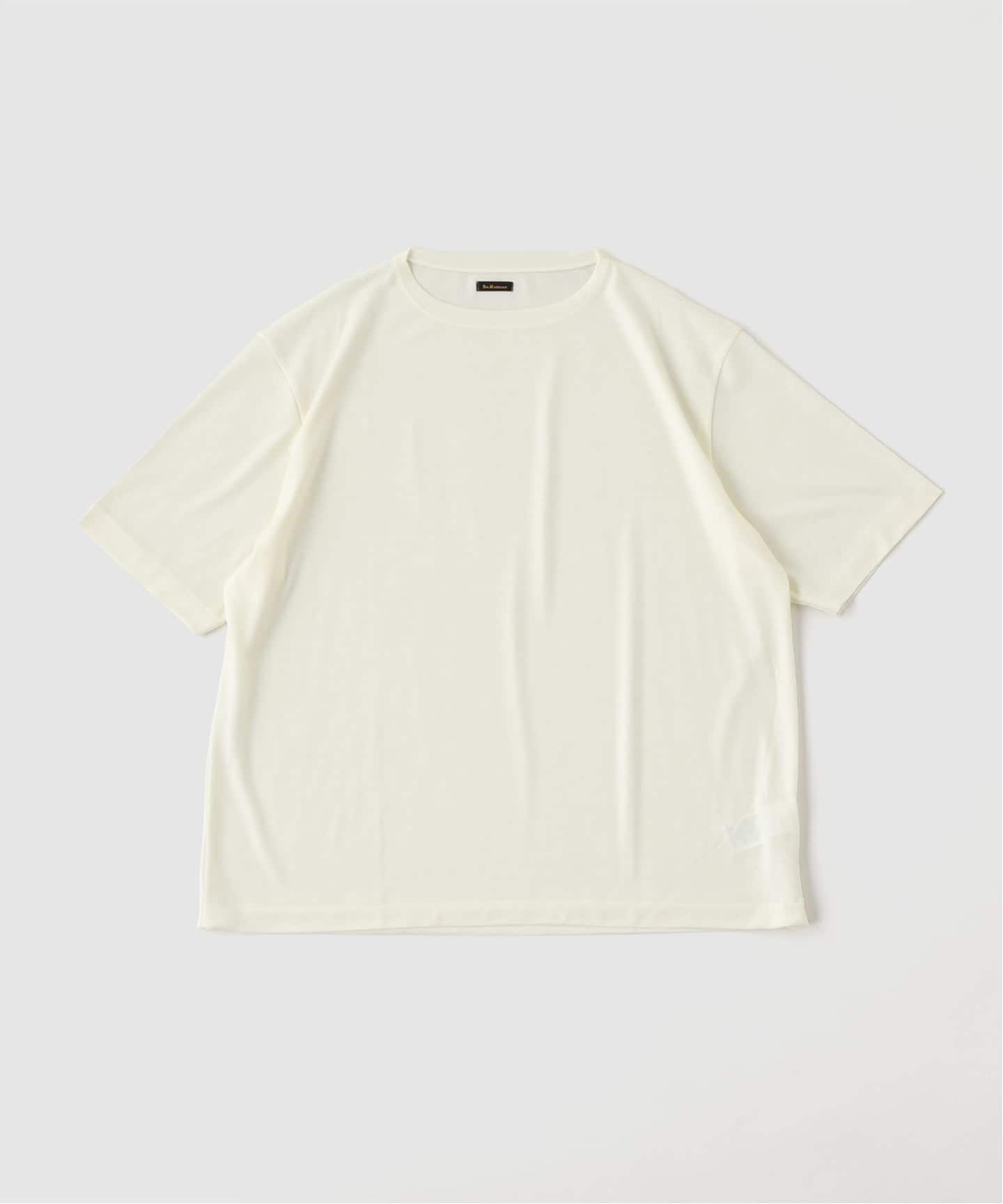ETS.MATERIAUX(マテリオ) wool boat neck Tシャツ（Tシャツ