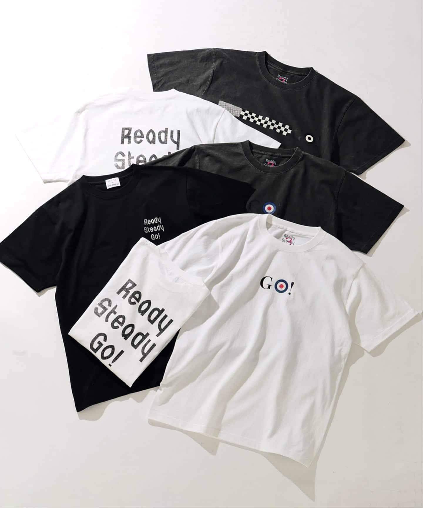 Ready Steady Go! × 島津由行 別注 プリント Tシャツ（Tシャツ