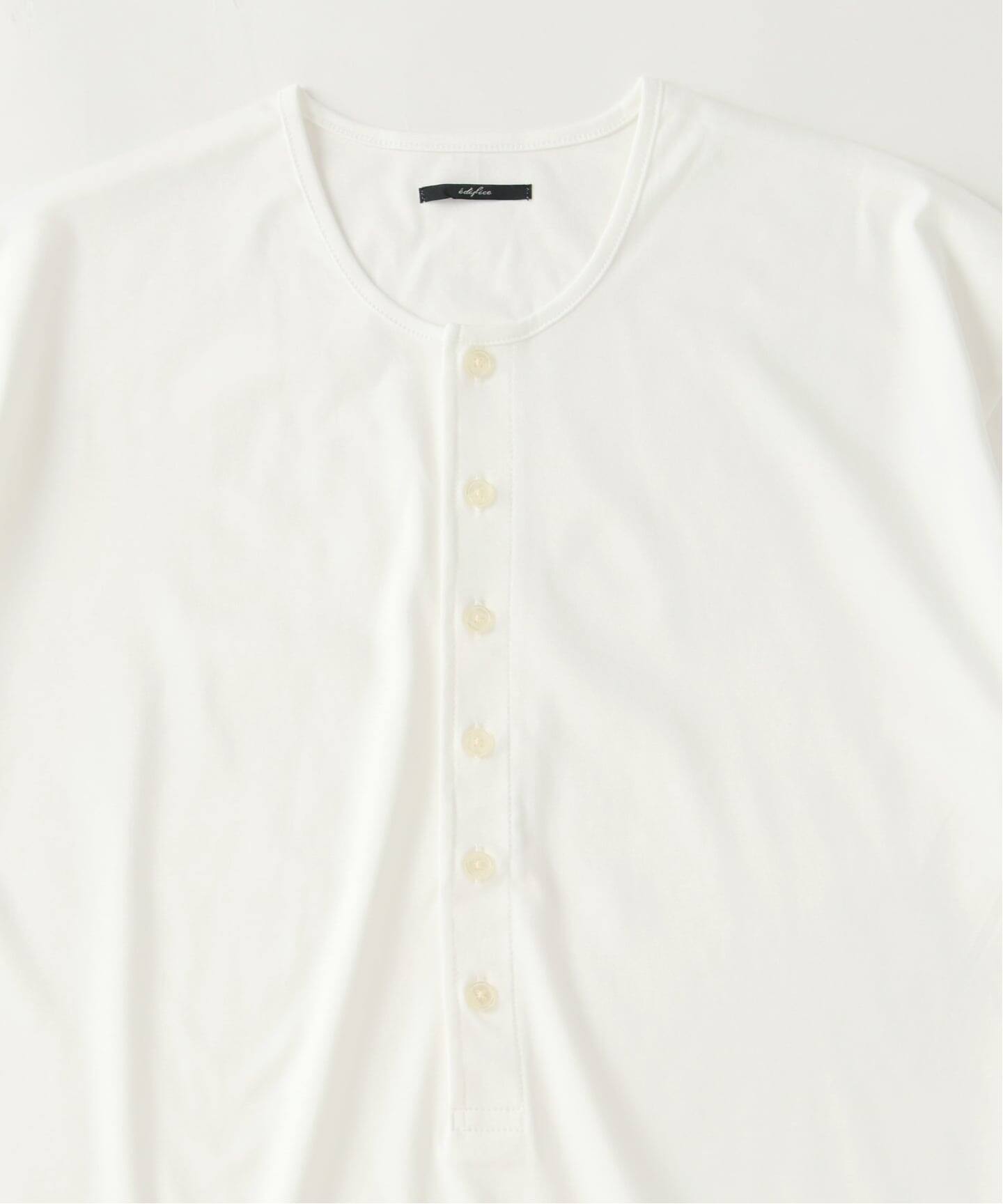 Albini（アルビニ） DEEP LINE ヘンリーネックシャツ（Tシャツ