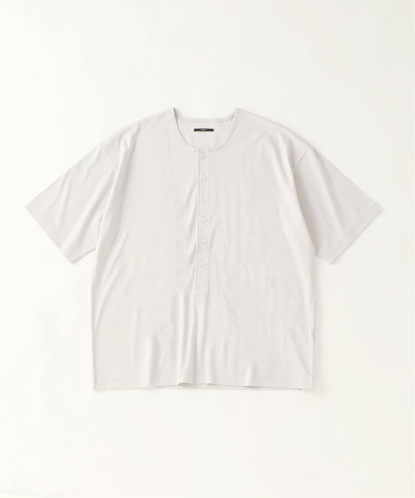 Albini（アルビニ） DEEP LINE ヘンリーネックシャツ（Tシャツ
