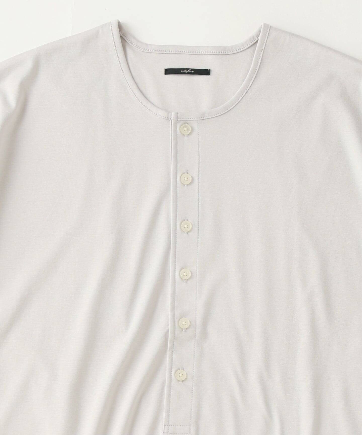 Albini（アルビニ） DEEP LINE ヘンリーネックシャツ（Tシャツ