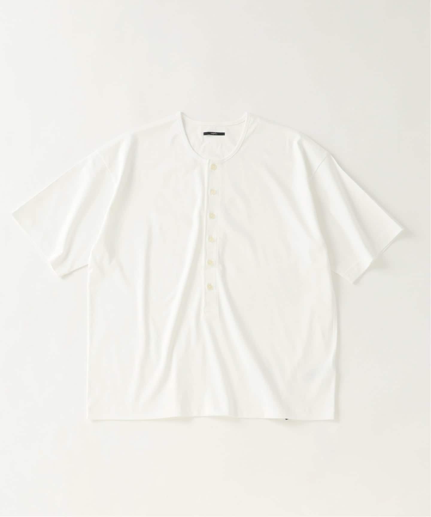 Albini（アルビニ） DEEP LINE ヘンリーネックシャツ（Tシャツ