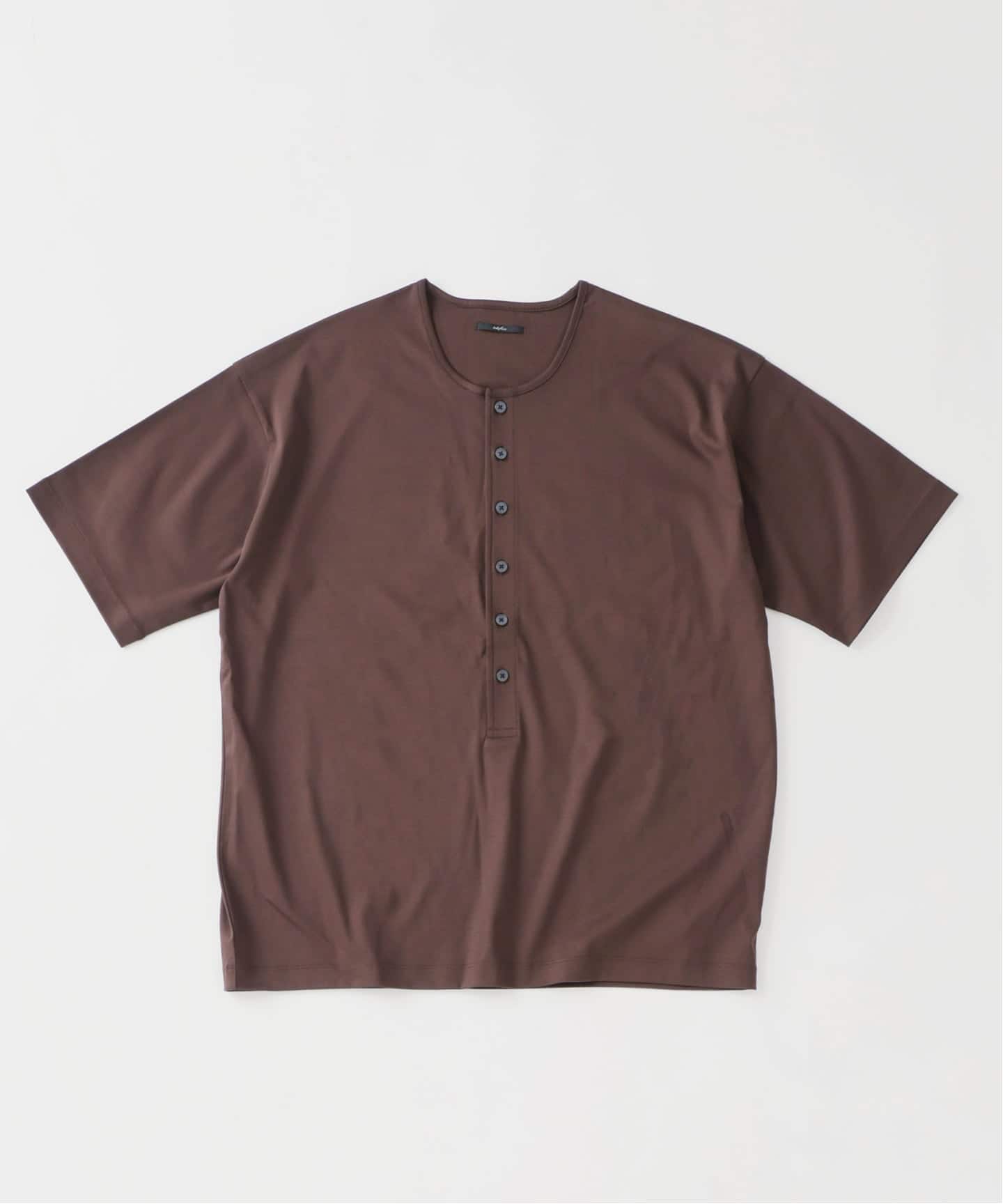 Albini（アルビニ） DEEP LINE ヘンリーネックシャツ（Tシャツ