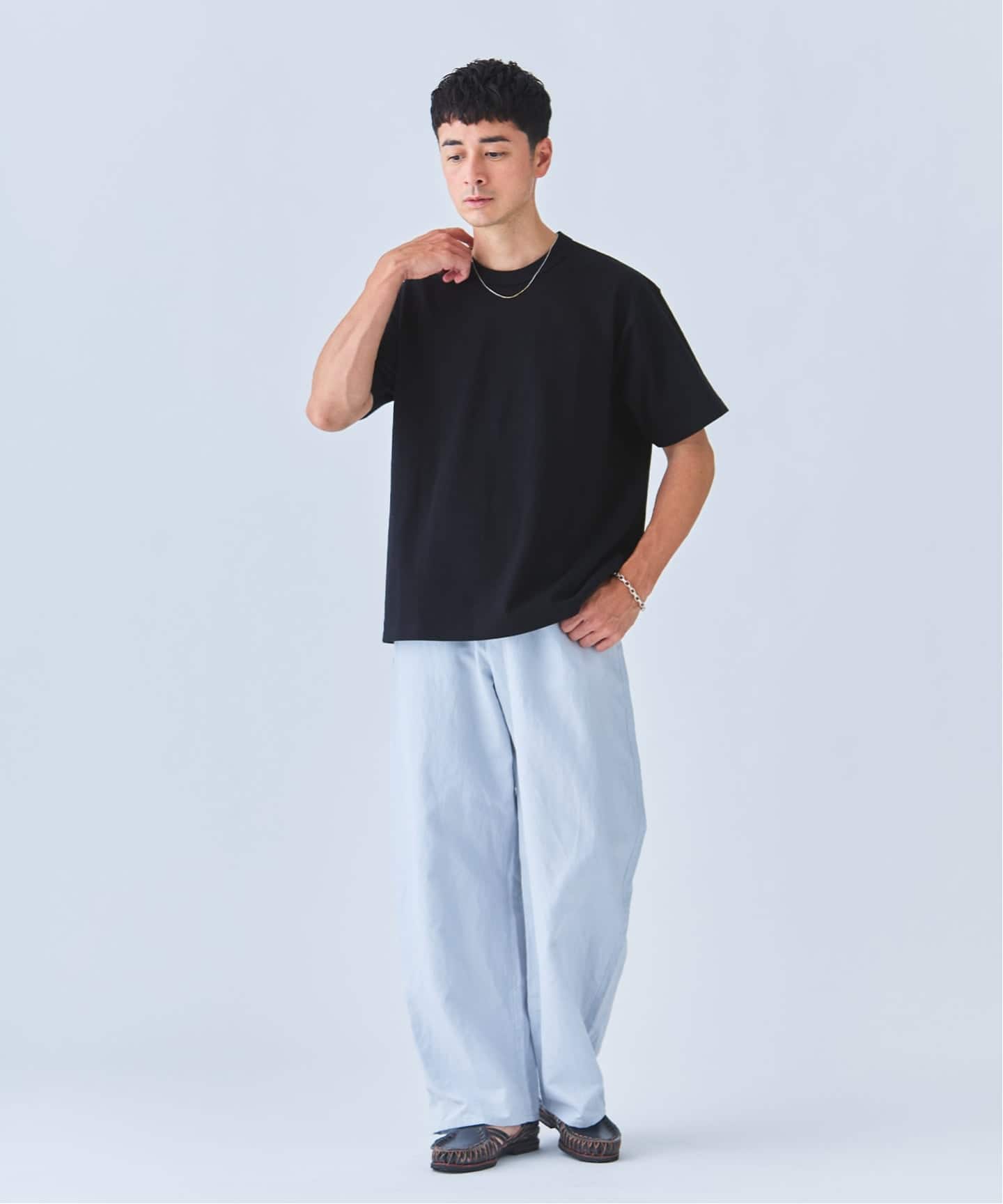 ETS.MATERIAUX(マテリオ) GOKUZYUKU 天竺 Tシャツ（Tシャツ