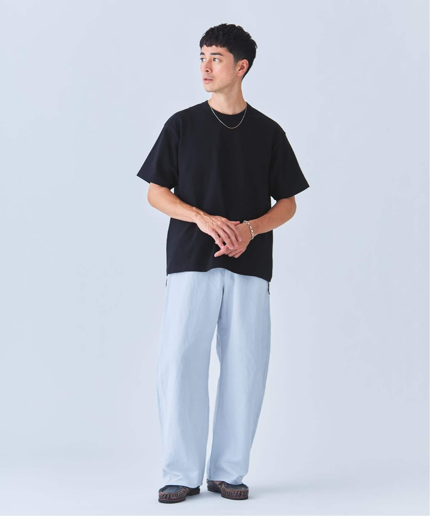 ETS.MATERIAUX(マテリオ) GOKUZYUKU 天竺 Tシャツ（Tシャツ