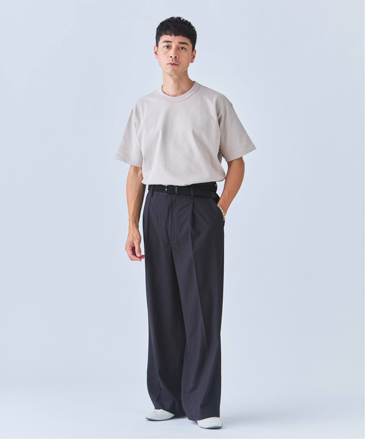 ETS.MATERIAUX(マテリオ) GOKUZYUKU 天竺 Tシャツ（Tシャツ