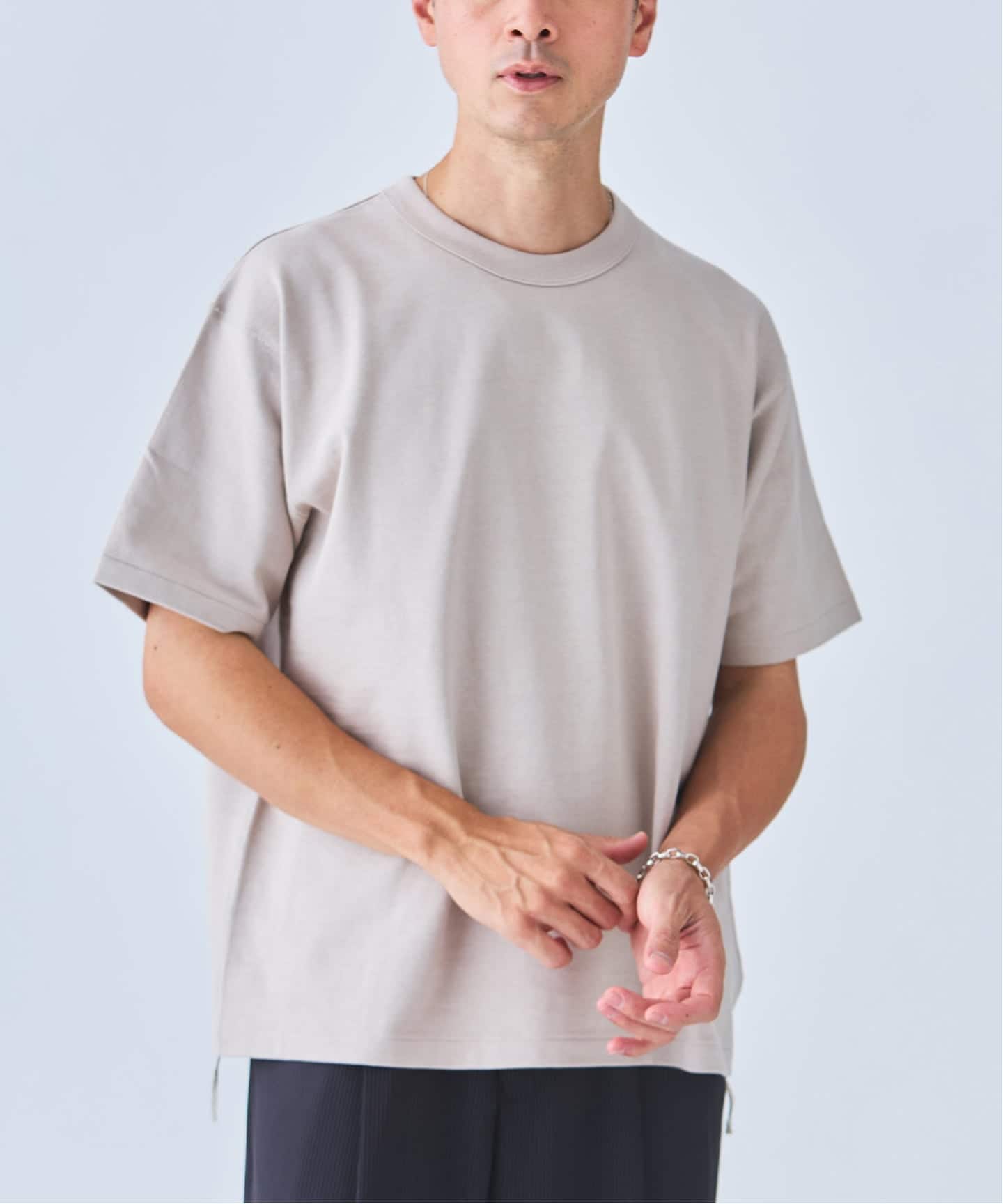 ETS.MATERIAUX(マテリオ) GOKUZYUKU 天竺 Tシャツ（Tシャツ