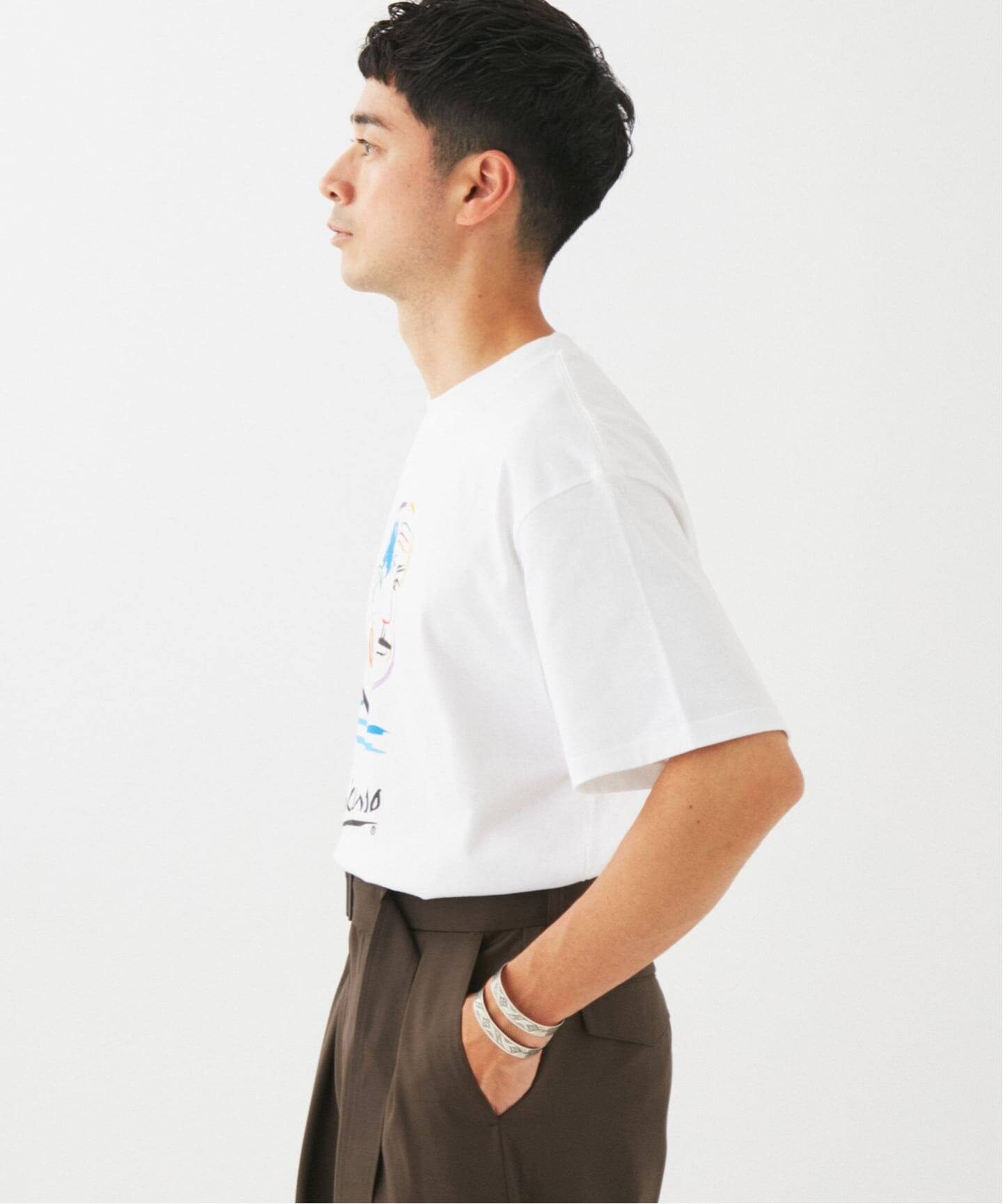 Pablo Picasso(パブロ・ピカソ) 別注 アート プリント Tシャツ（T