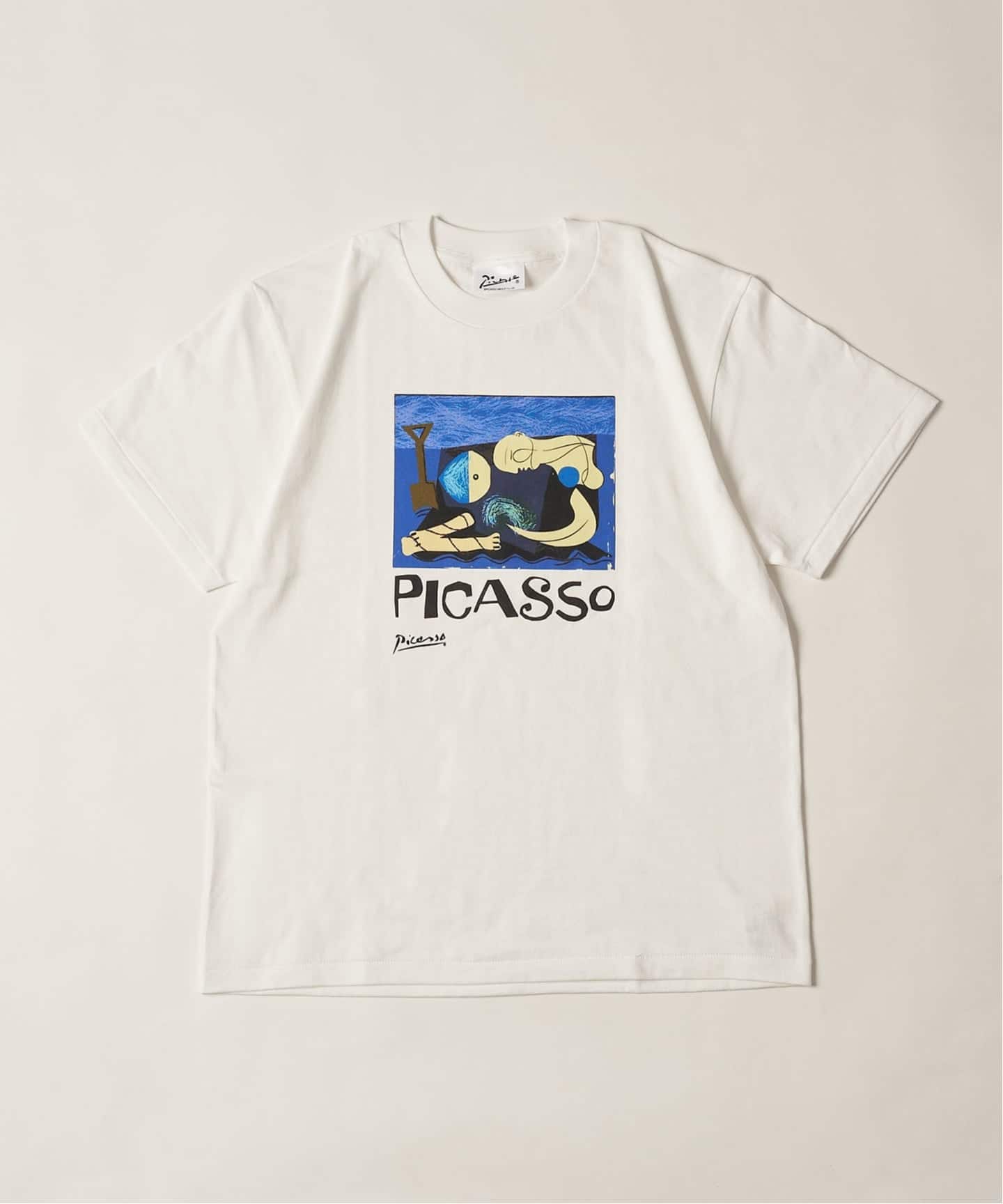 Pablo Picasso(パブロ・ピカソ) 別注 アート プリント Tシャツ（T