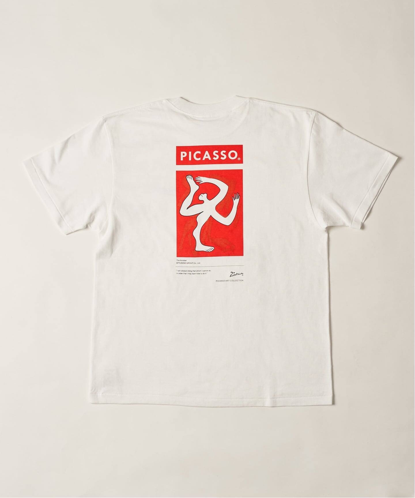 Pablo Picasso(パブロ・ピカソ) 別注 アート プリント Tシャツ（T