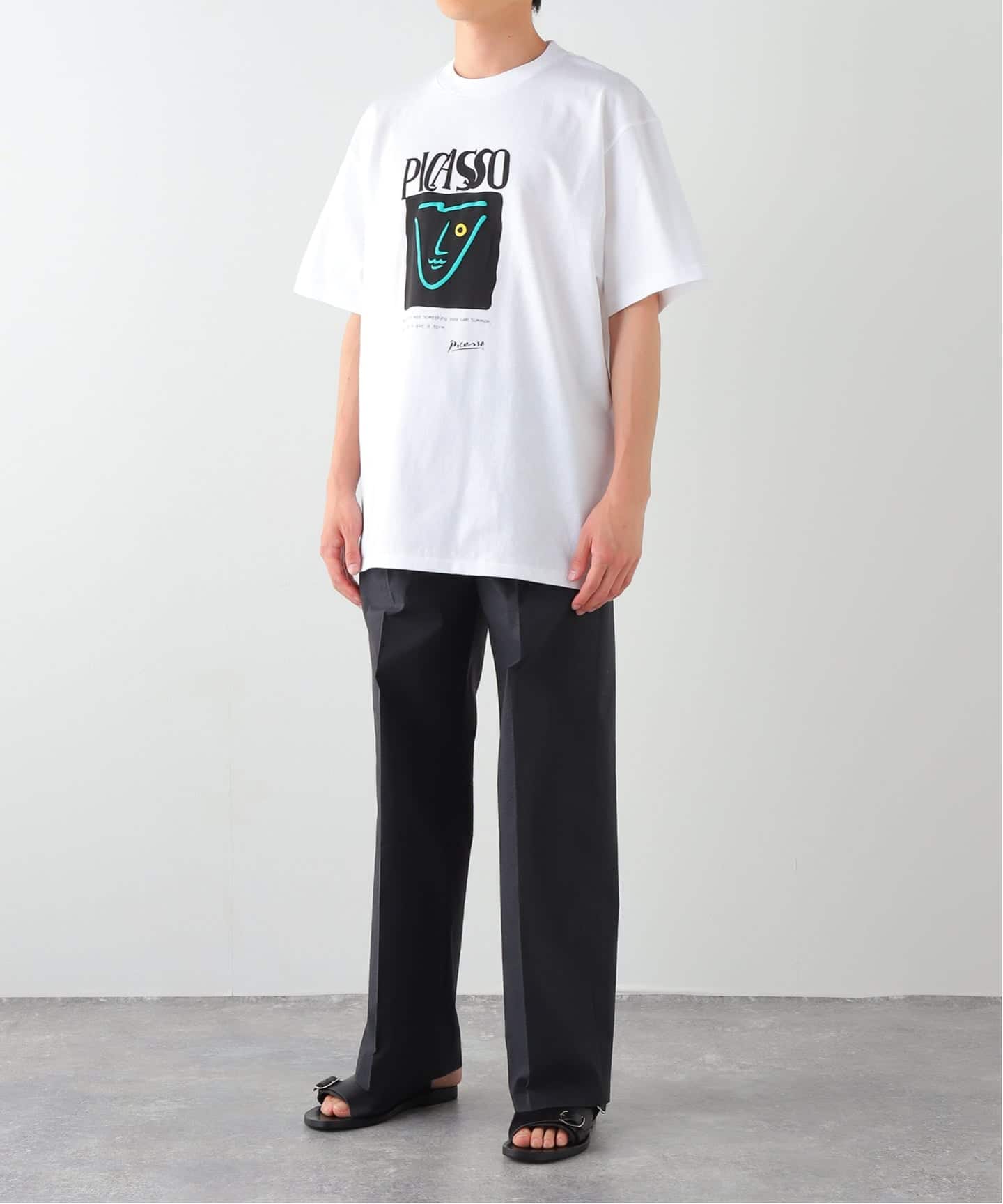 Pablo Picasso(パブロ・ピカソ) 別注 アート プリント Tシャツ（T