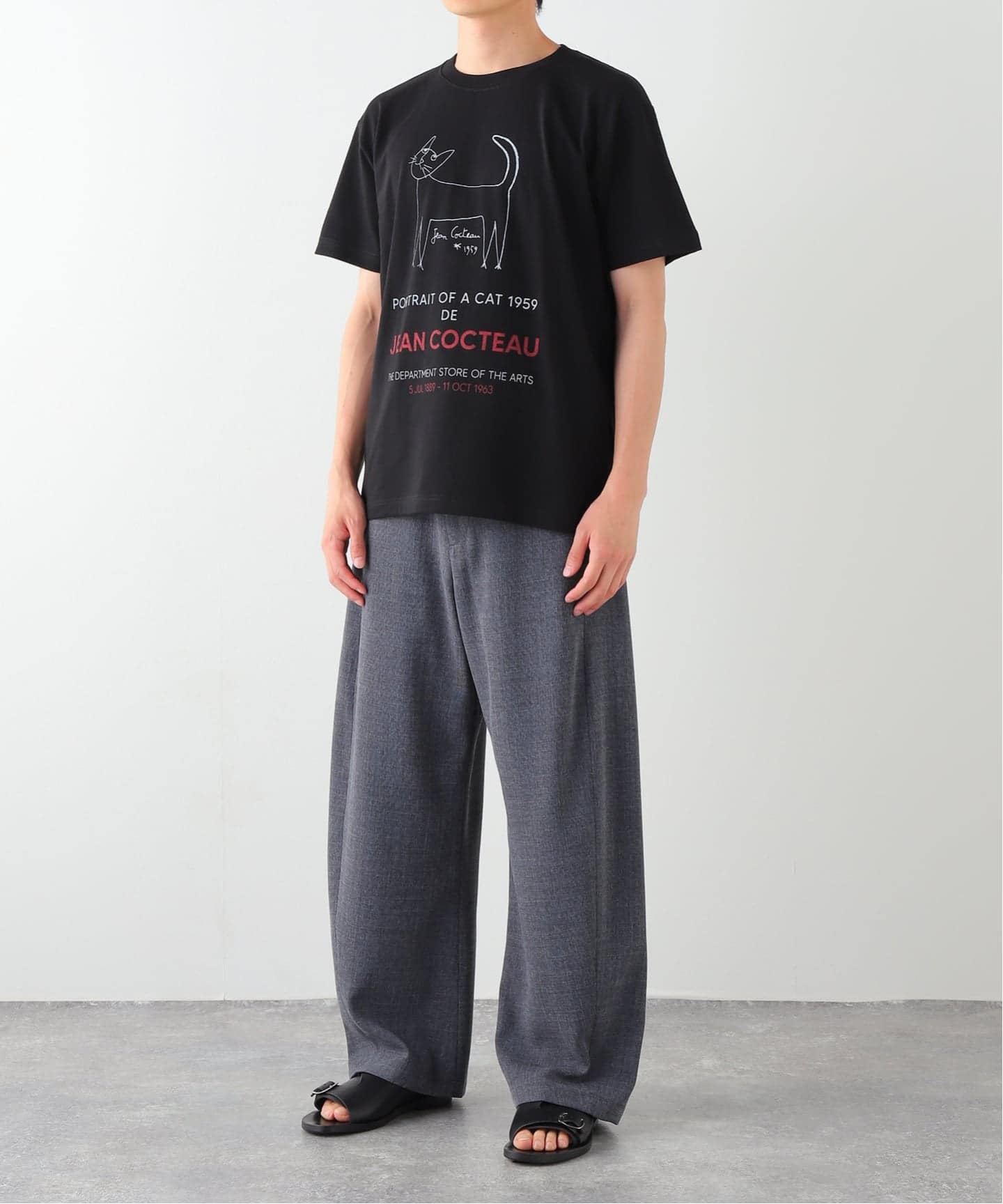 フレンチ アート プリント Tシャツ（Tシャツ／カットソー）｜EDIFICE