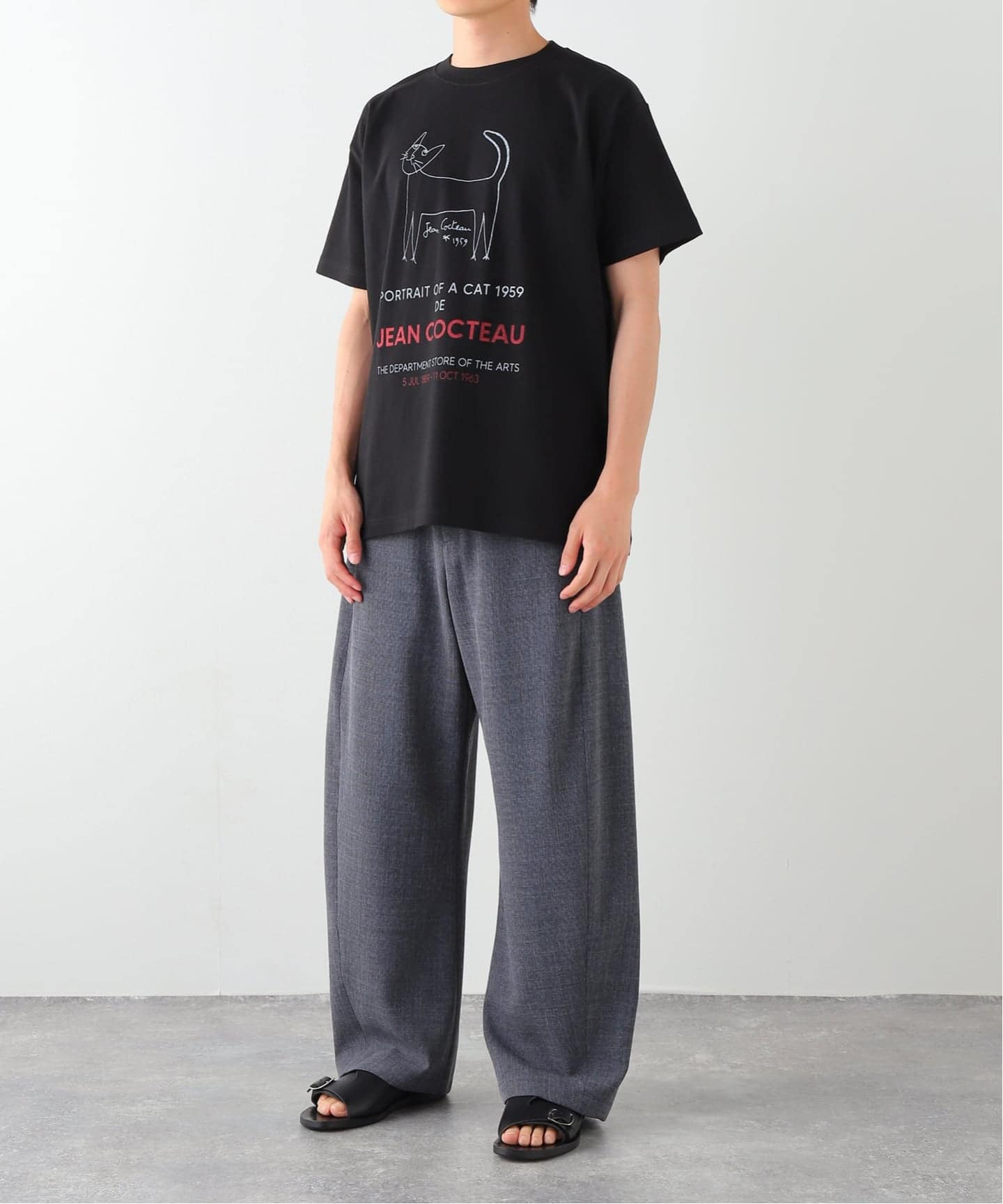 フレンチ アート プリント Tシャツ（Tシャツ／カットソー）｜EDIFICE