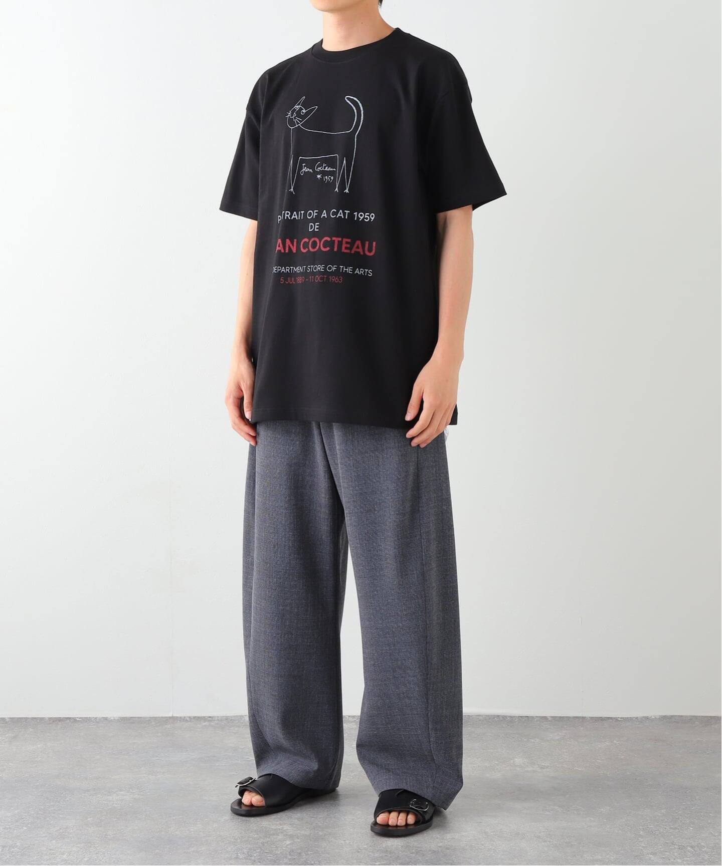 フレンチ アート プリント Tシャツ（Tシャツ／カットソー）｜EDIFICE