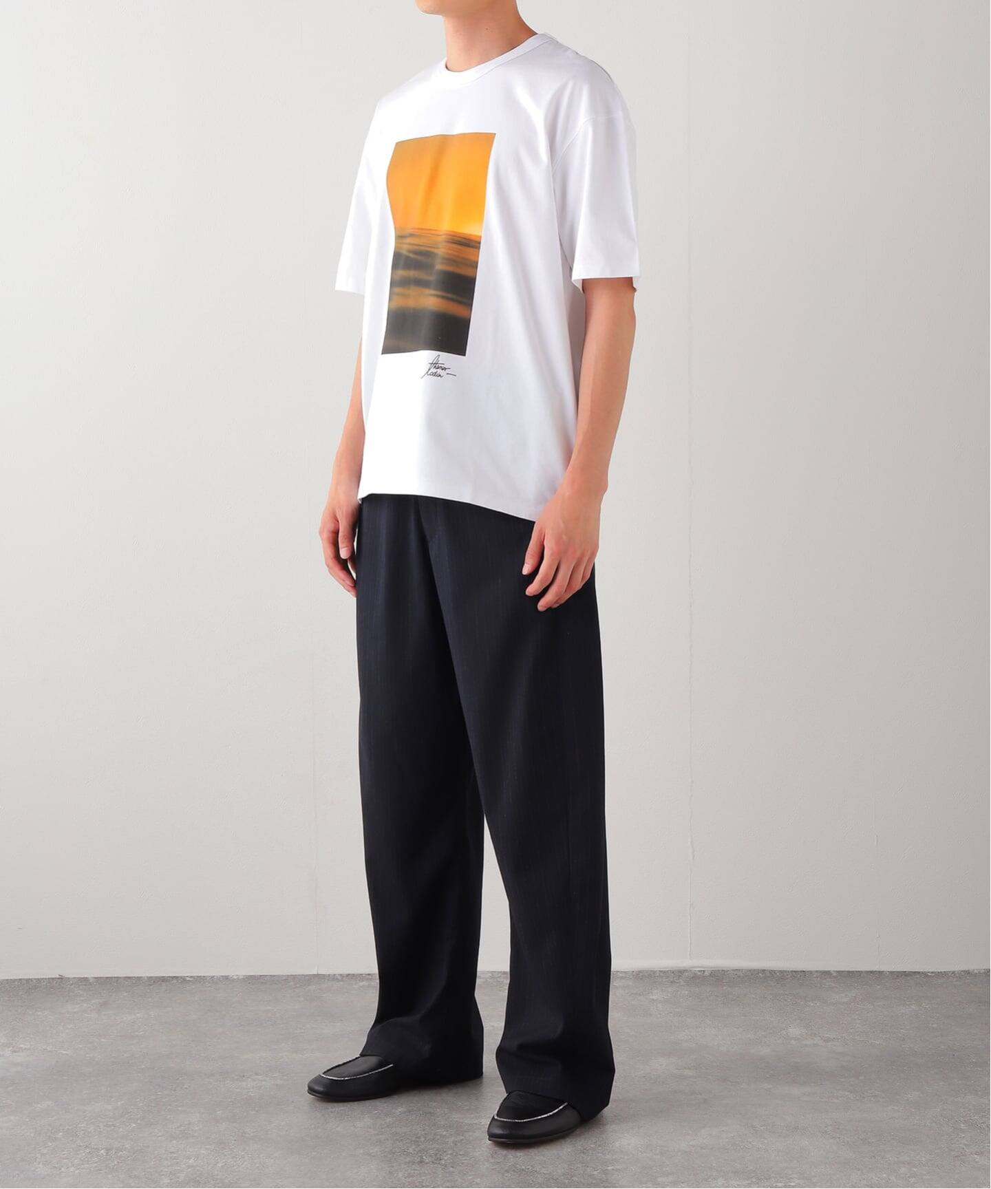 THOMAS LODIN(トーマス ロディン) 別注 フォト プリント Tシャツ（T