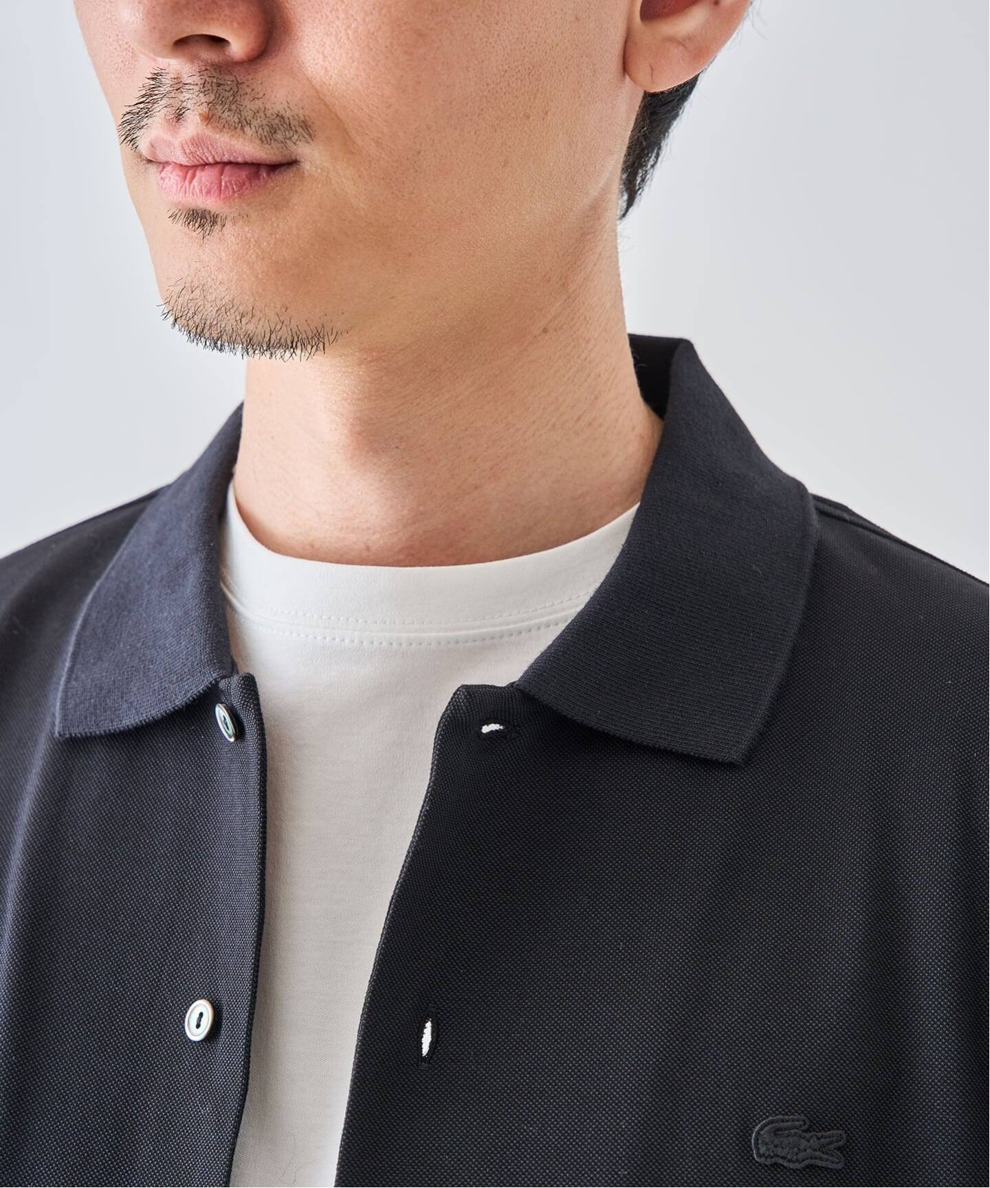 予約》LACOSTE(ラコステ) 別注 フルオープン ロングスリーブポロシャツ