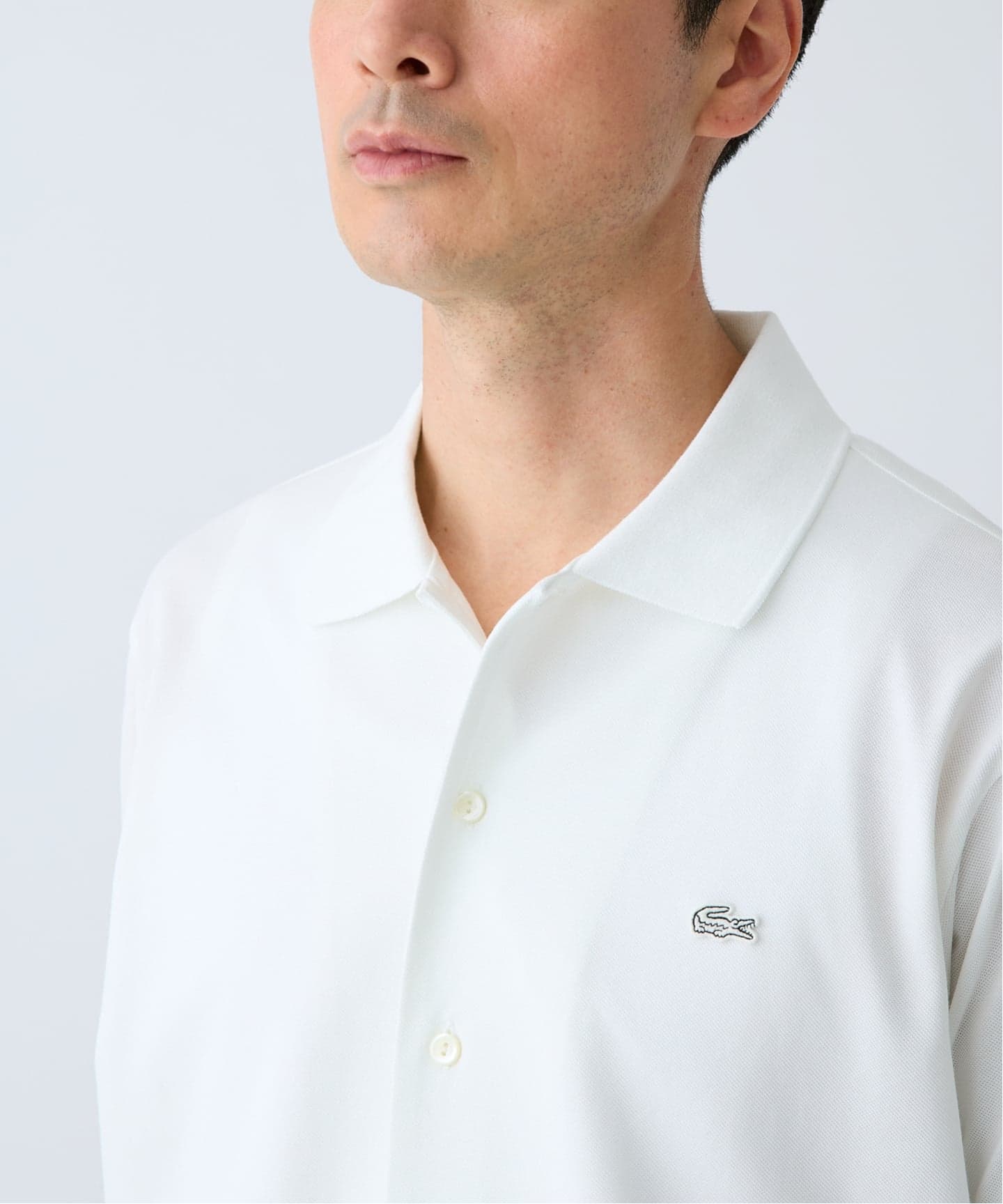 LACOSTE（ラコステ） 半袖ポロシャツ ホワイト（Size：3） LACOSTE（ラコステ） 半袖ポロシャツ ホワイト | セレクトショップ