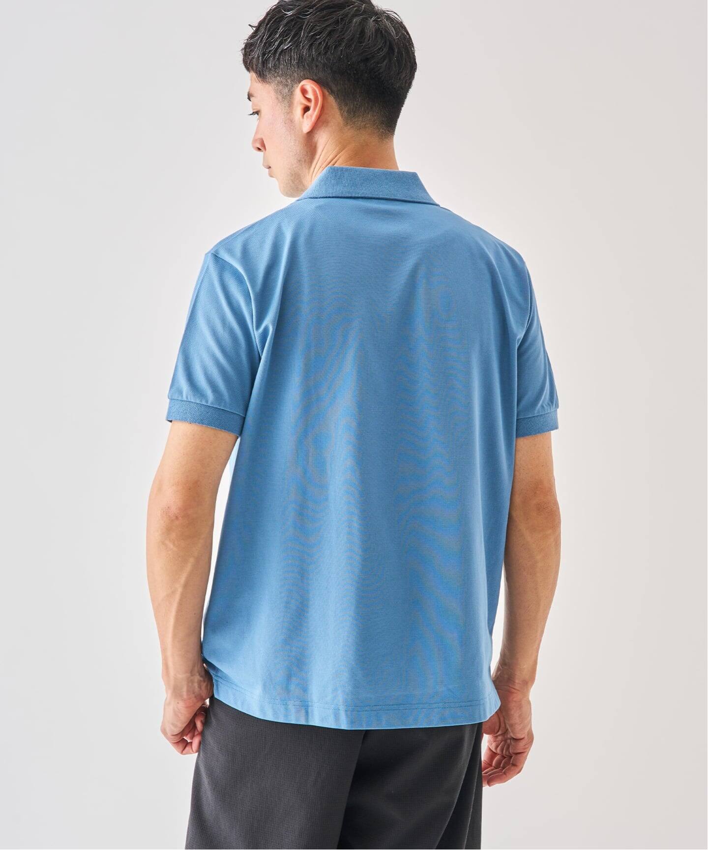 LACOSTE(ラコステ) 別注 COOLMAX フルオープン 半袖ポロシャツ