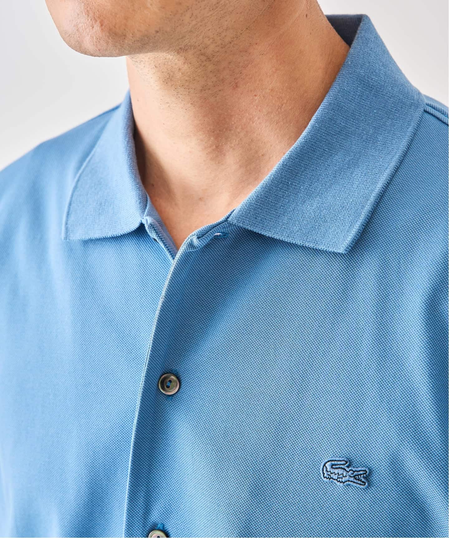 LACOSTE(ラコステ) 別注 COOLMAX フルオープン 半袖ポロシャツ