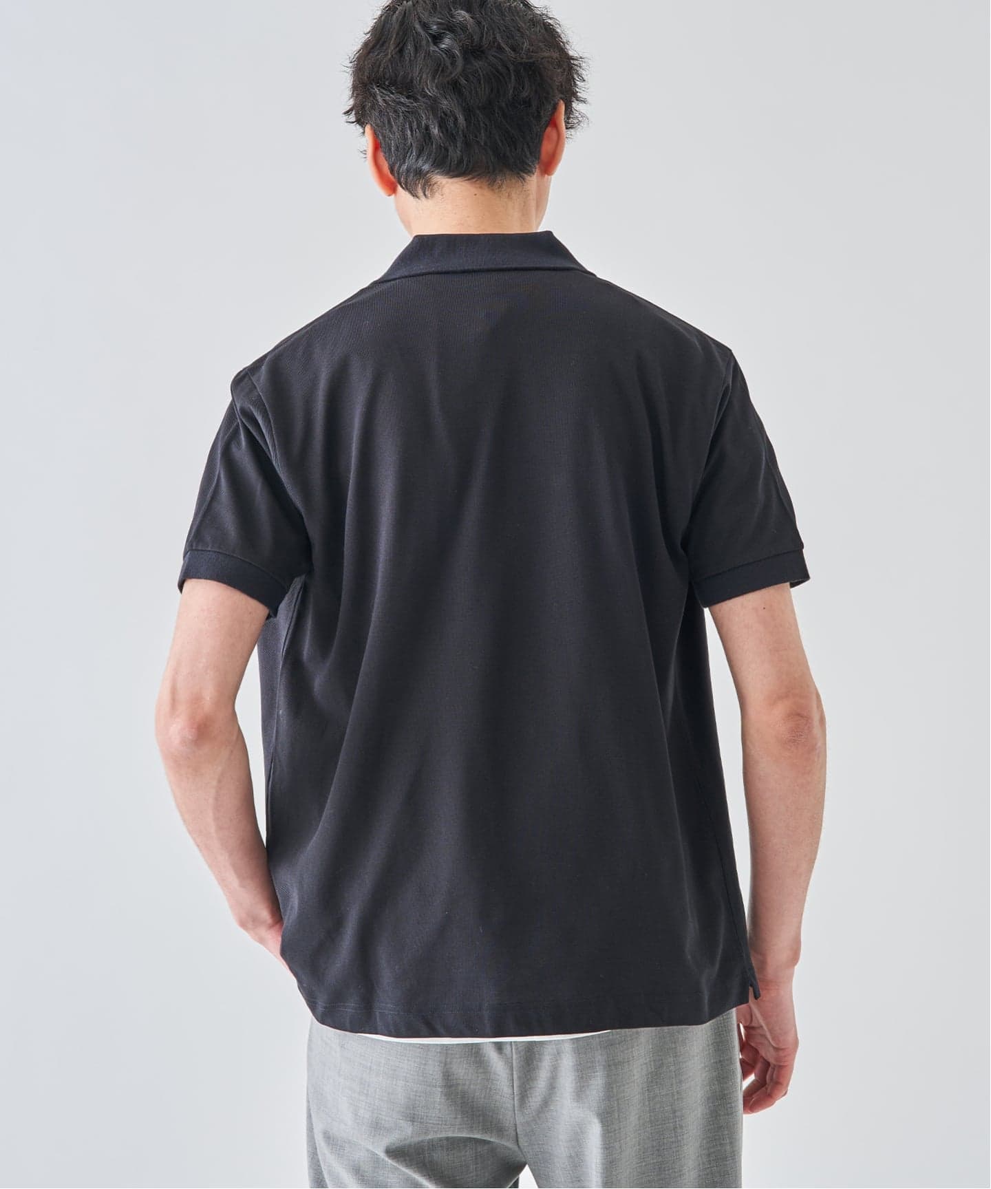 LACOSTE(ラコステ) 別注 COOLMAX フルオープン 半袖ポロシャツ