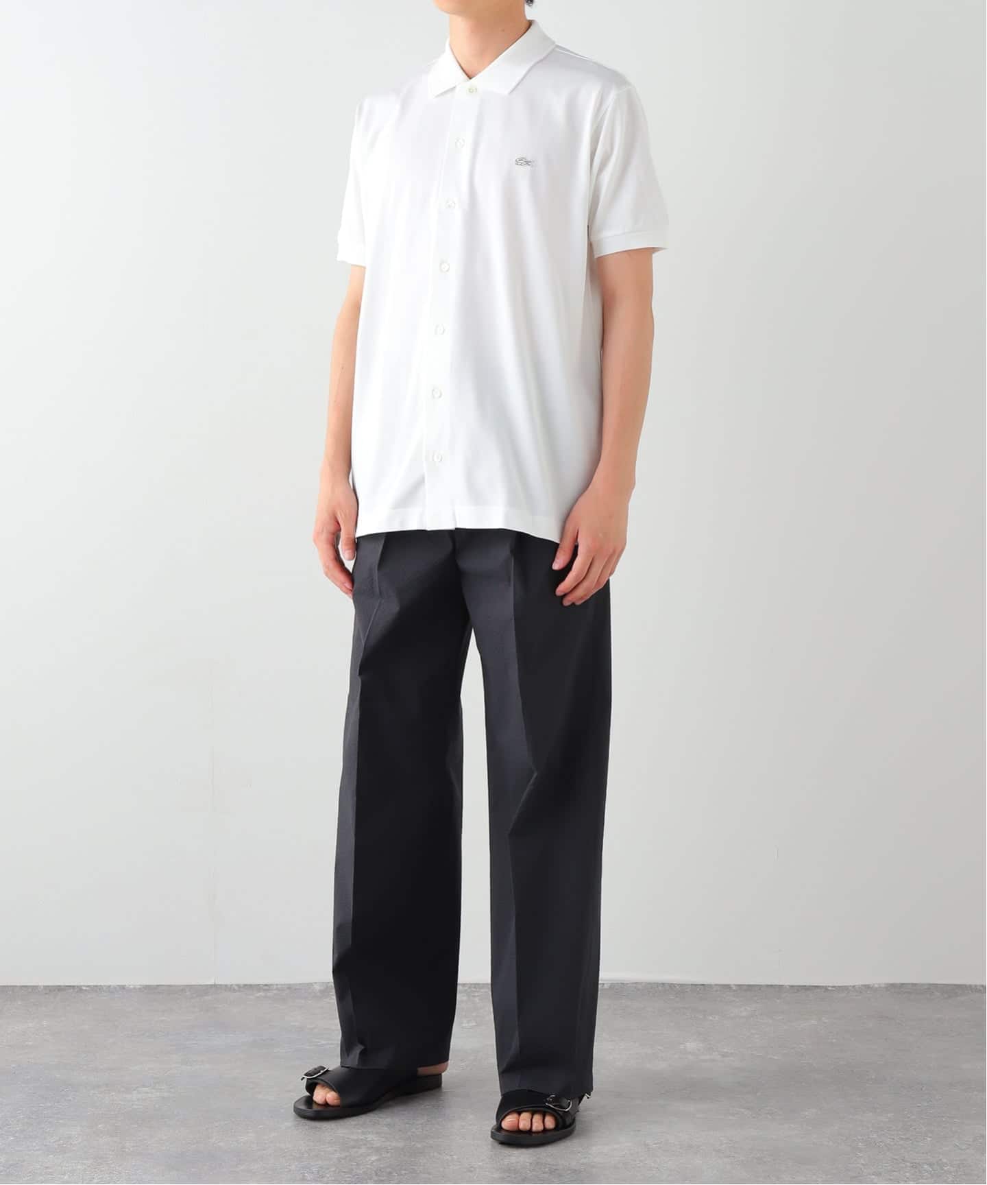 LACOSTE(ラコステ) 別注 COOLMAX フルオープン 半袖ポロシャツ