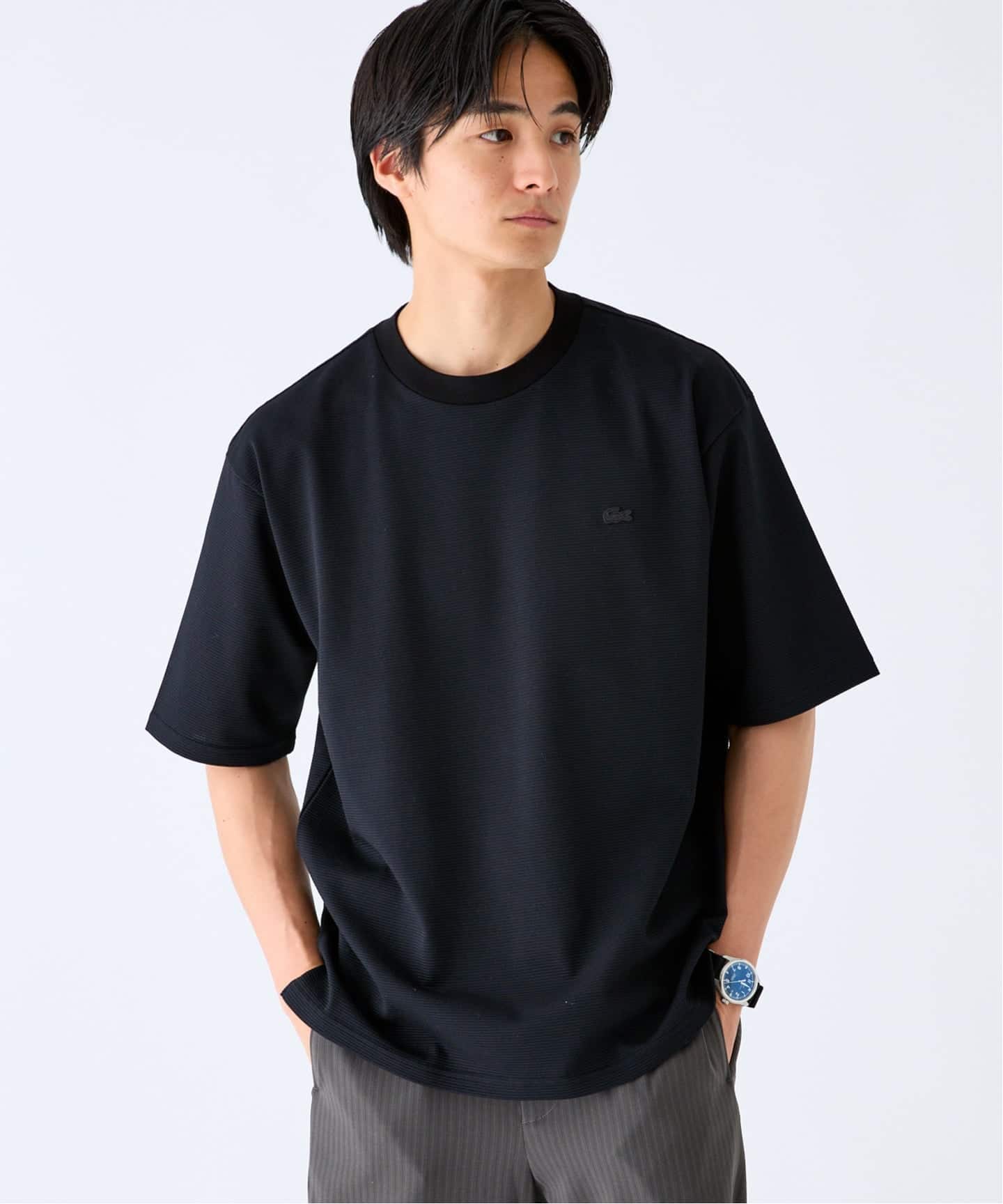 LACOSTE(ラコステ) 別注 ニット Tシャツ（Tシャツ／カットソー