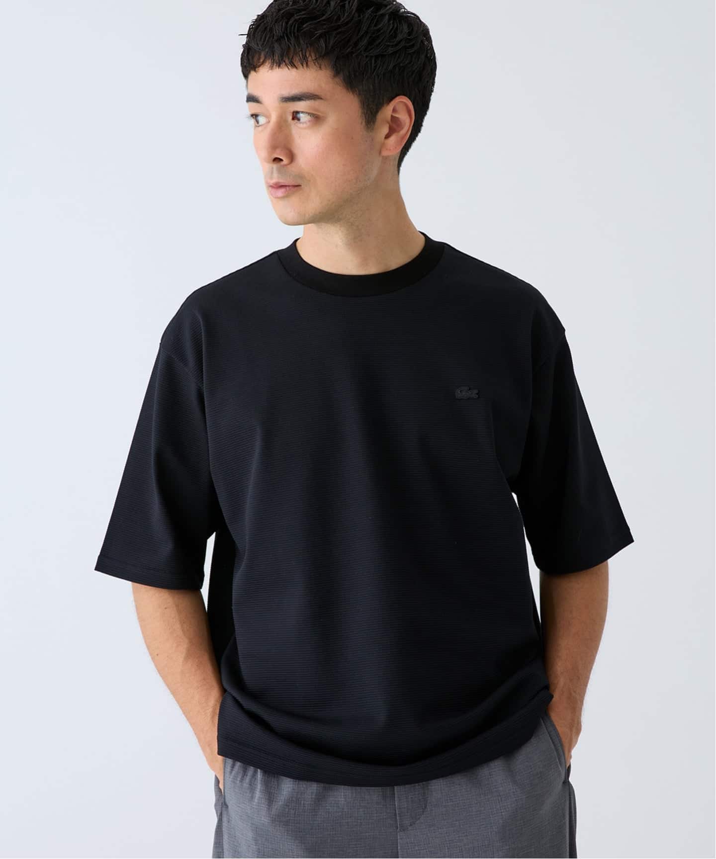 LACOSTE(ラコステ) 別注 ニット Tシャツ（Tシャツ／カットソー