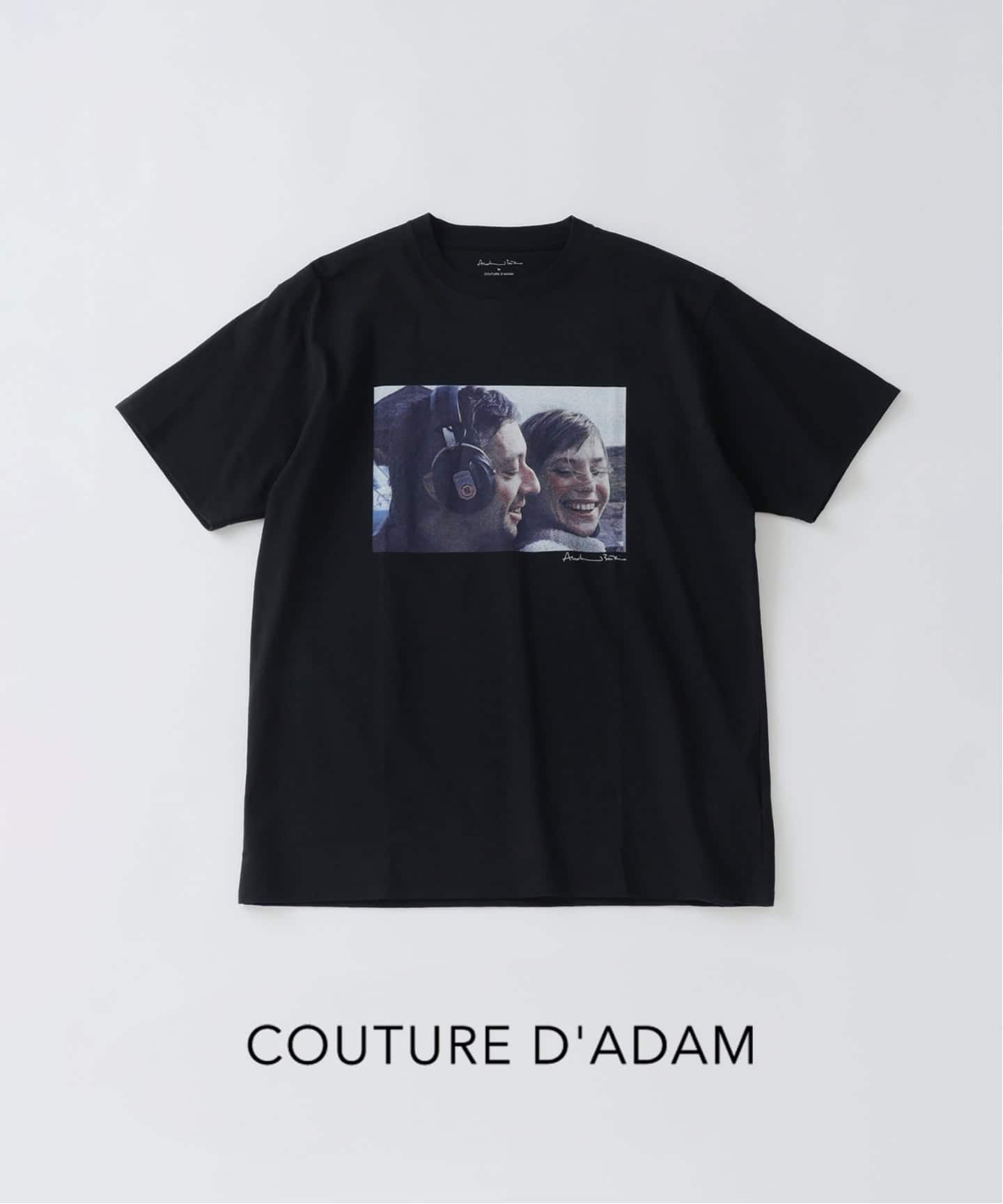 COUTURE D'ADAM (クチュール ド アダム) Jane&Serge at Beach Tシャツ