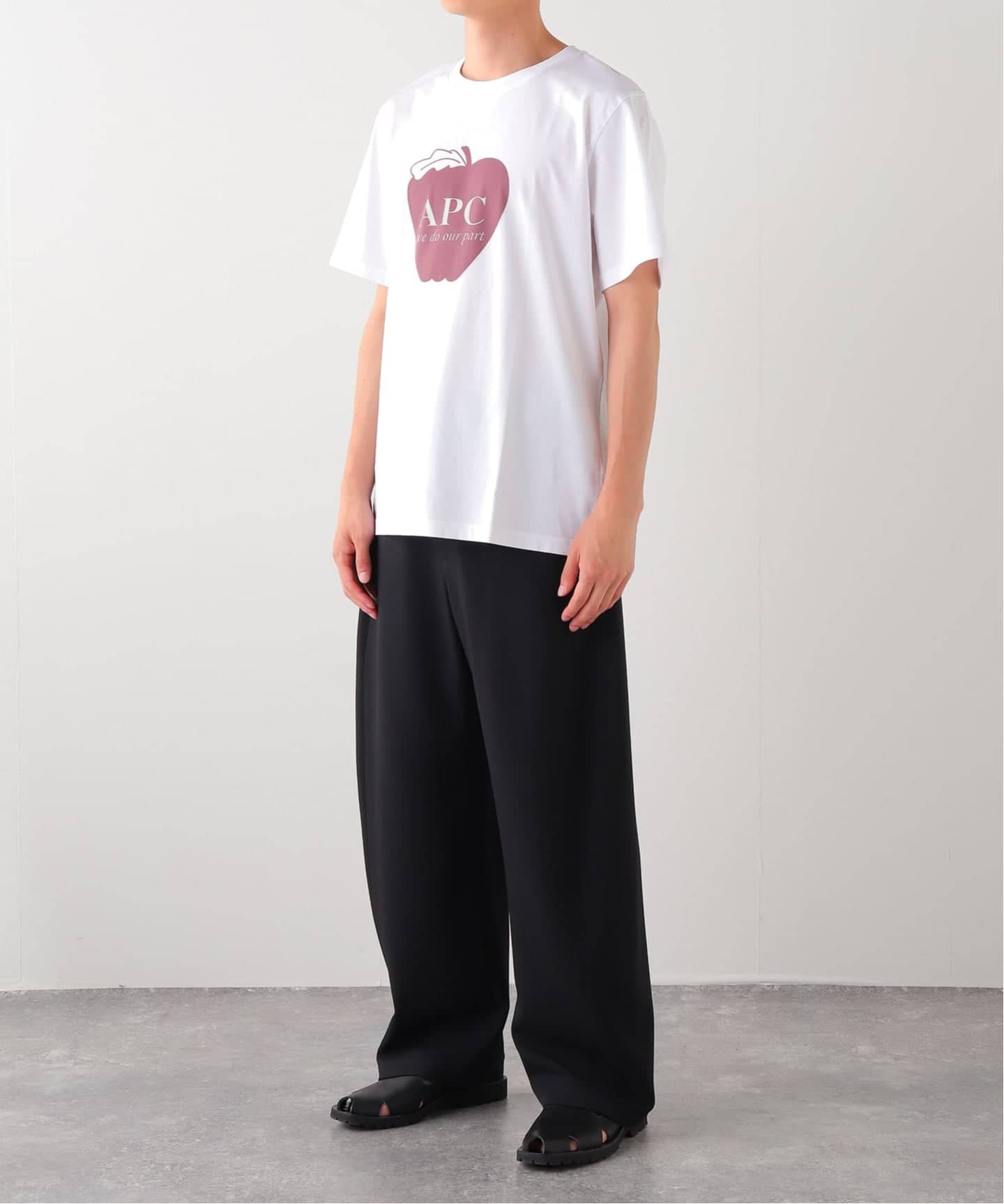 A.P.C （アー・ペー・セー）T-SHIRT POMME-JERSEY BIOLOGIQUE（Tシャツ