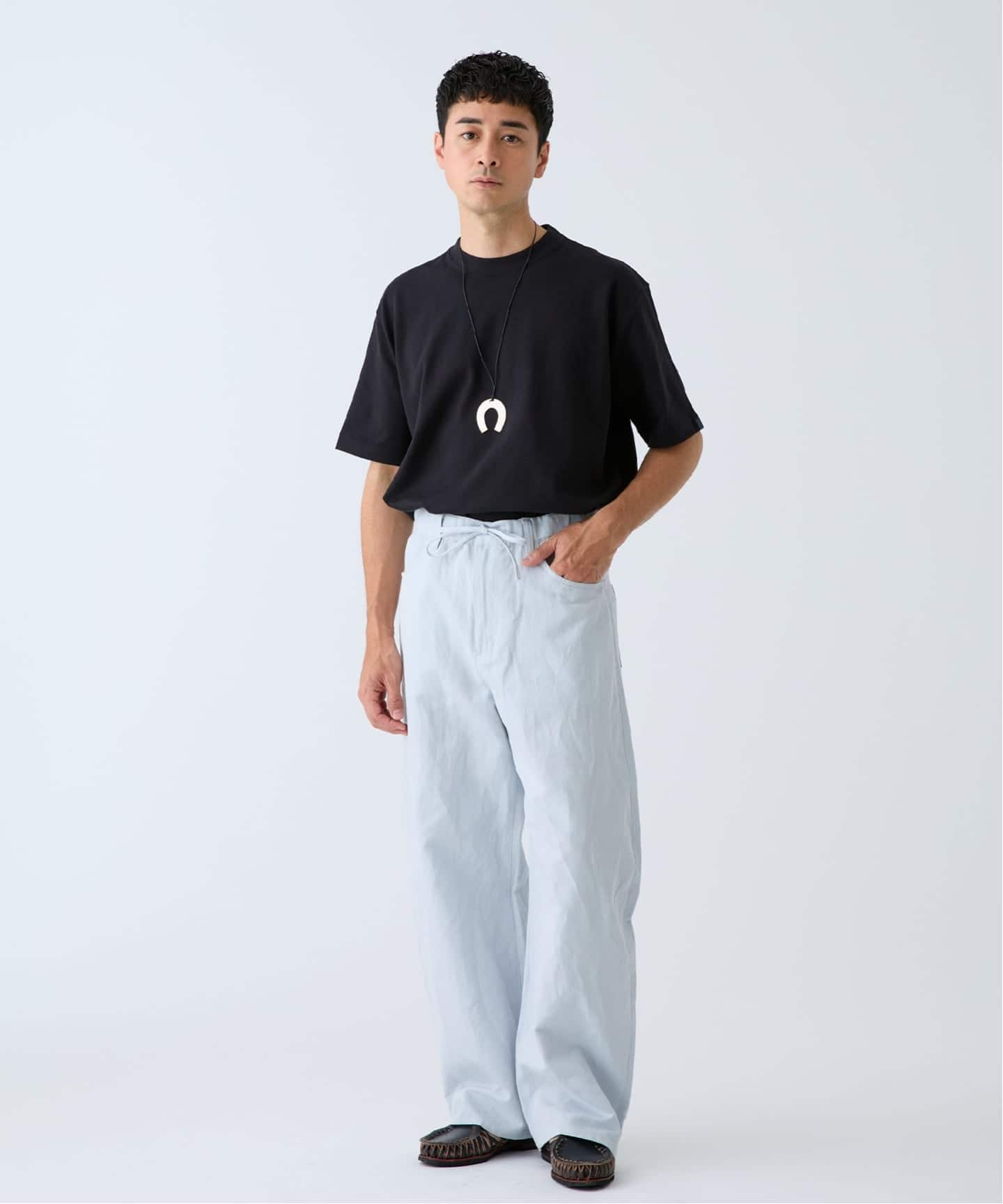 LOOPWHEELER for LOWERCASE ツリテンジク ビッグTシャツ（Tシャツ