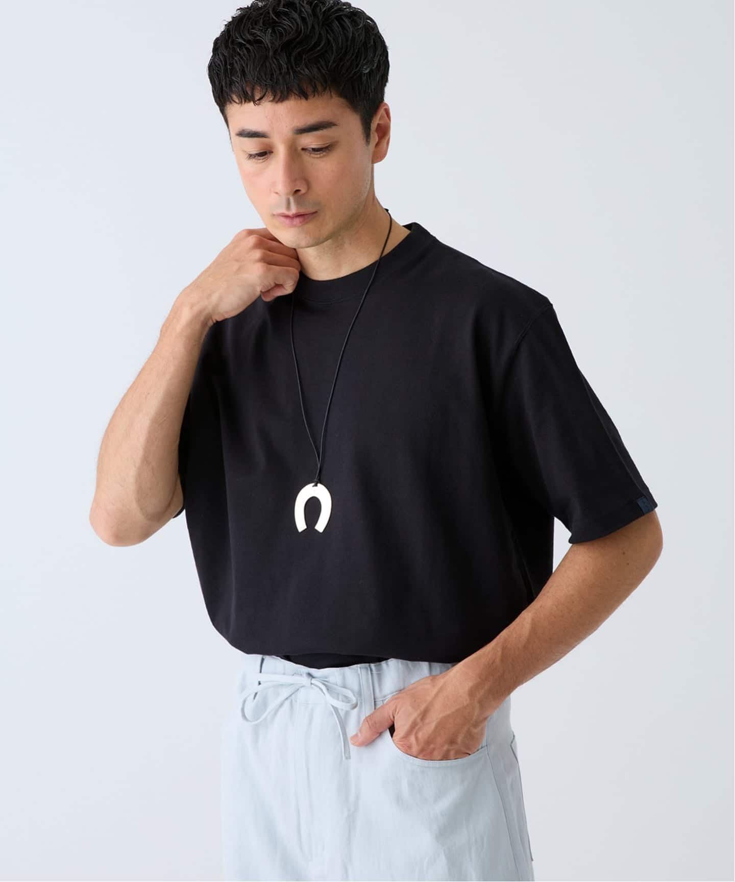 LOOPWHEELER for LOWERCASE ツリテンジク ビッグTシャツ（Tシャツ