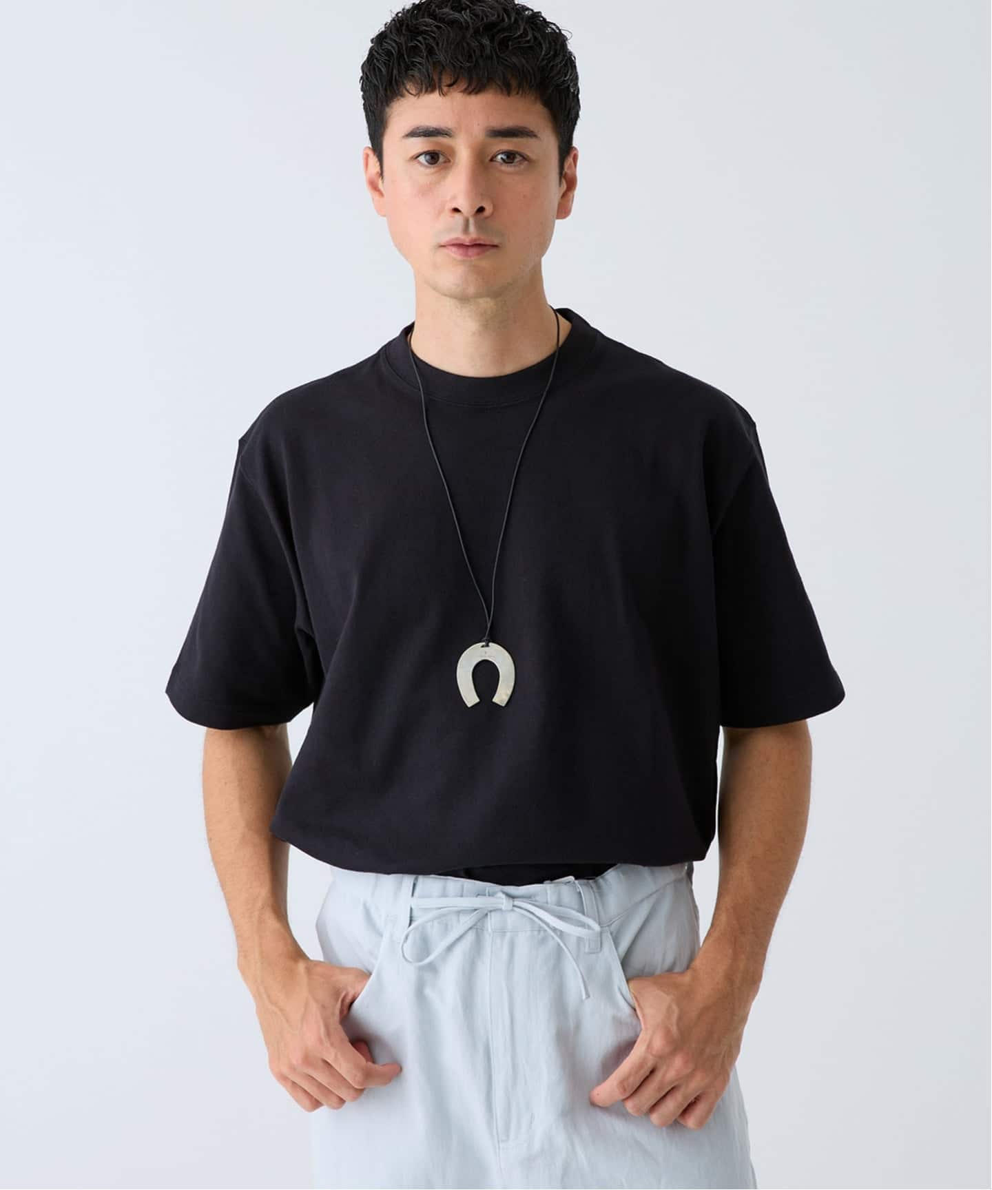 LOOPWHEELER Tシャツ EDIFICE別注 LOOPWHEELER for LOWERCASE ツリテンジク ビッグTシャツ（Tシャツ