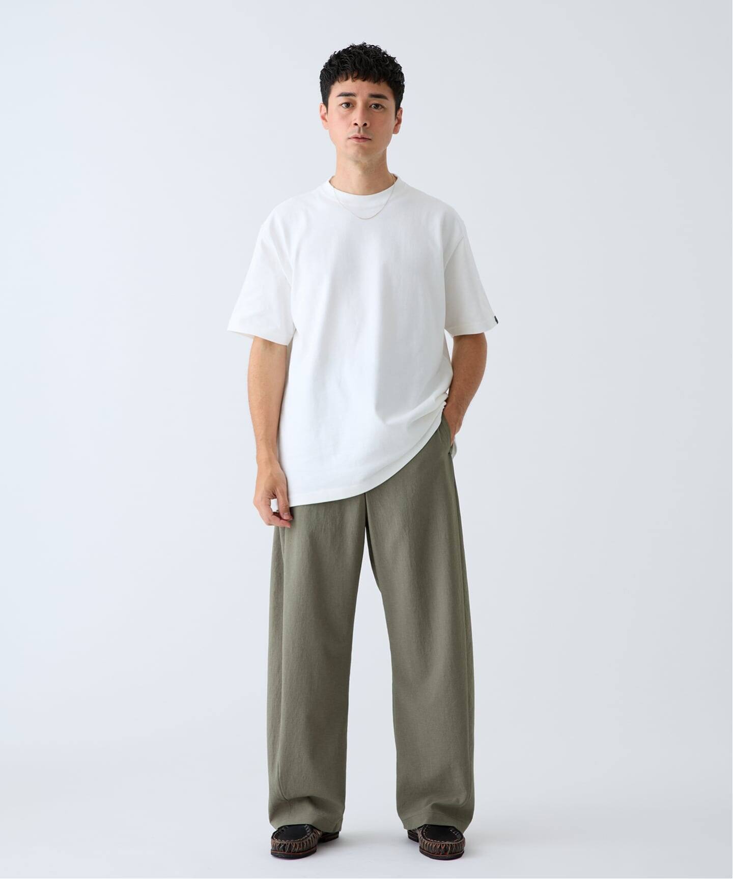 LOOPWHEELER for LOWERCASE ツリテンジク ビッグTシャツ（Tシャツ