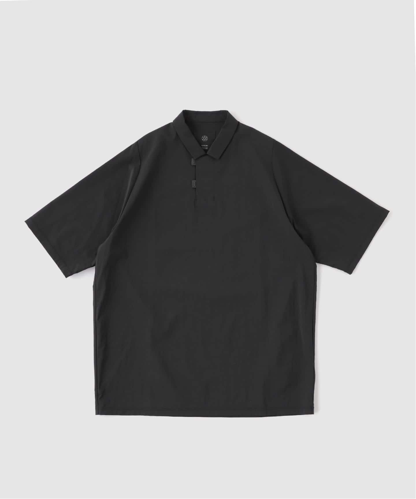 M 2 TEATORA DR テアトラ POLO ポロシャツ ブラック 黒 TEATORA (テアトラ) CAPSULESNAP ポロシャツ DR（Tシャツ／カットソー