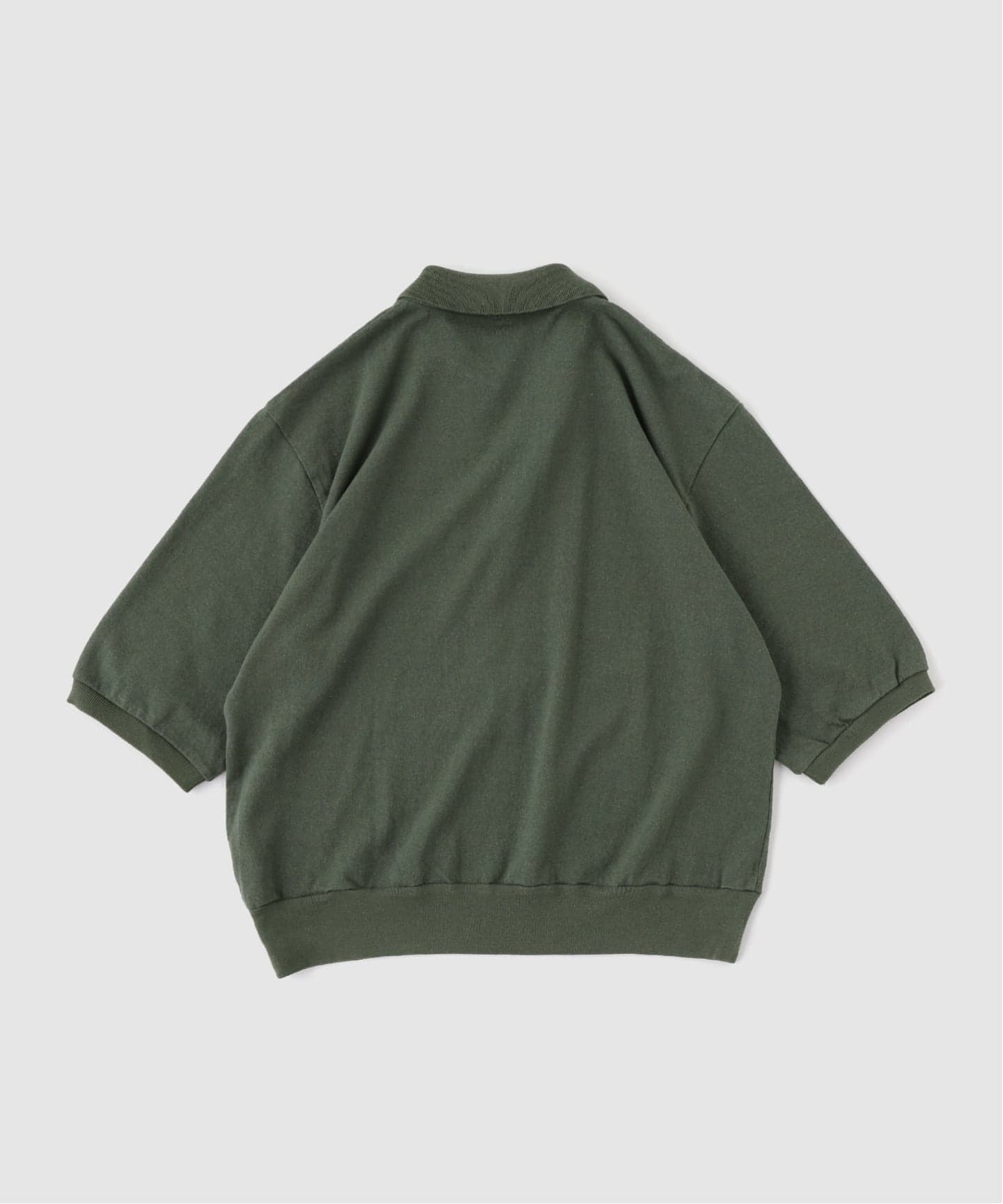 トップス 26ss blurhms Co/Silk Nep Skipper blurhms - blurhms 26SS Women's Co/Silk Nep Skipper Cropped Sleeve