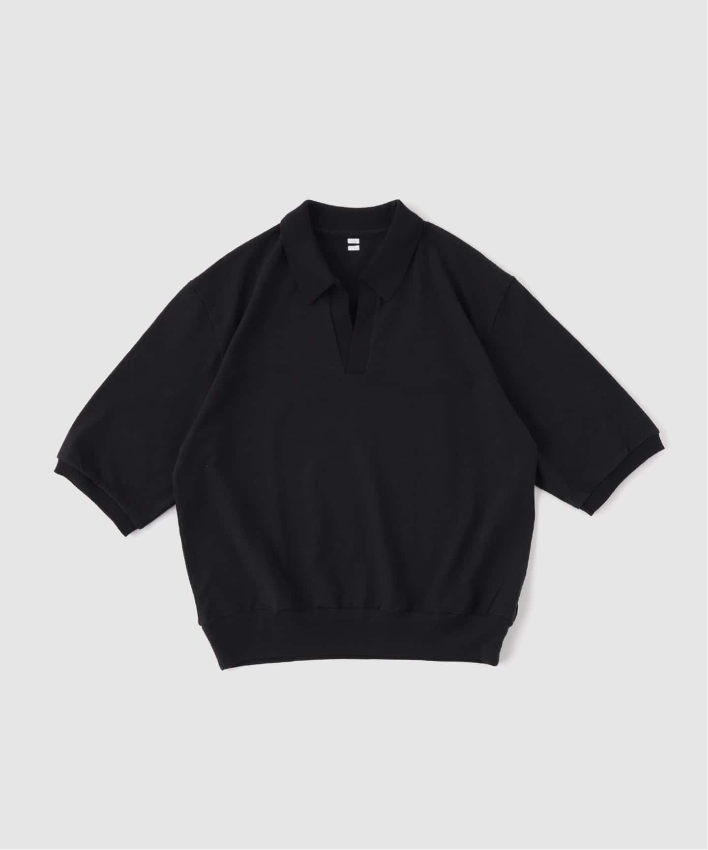 blurhms（ブラームス)Co/Silk Nep Skipper Cropped Sleeve（Tシャツ