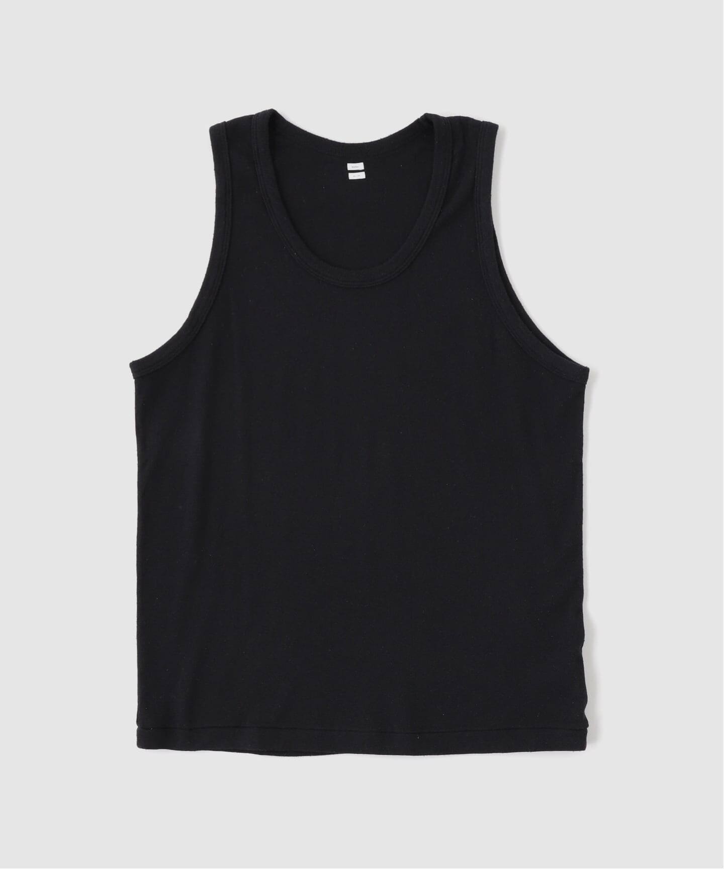 blurhms（ブラームス) Co/Silk Nep Rib タンクトップ（Tシャツ 
