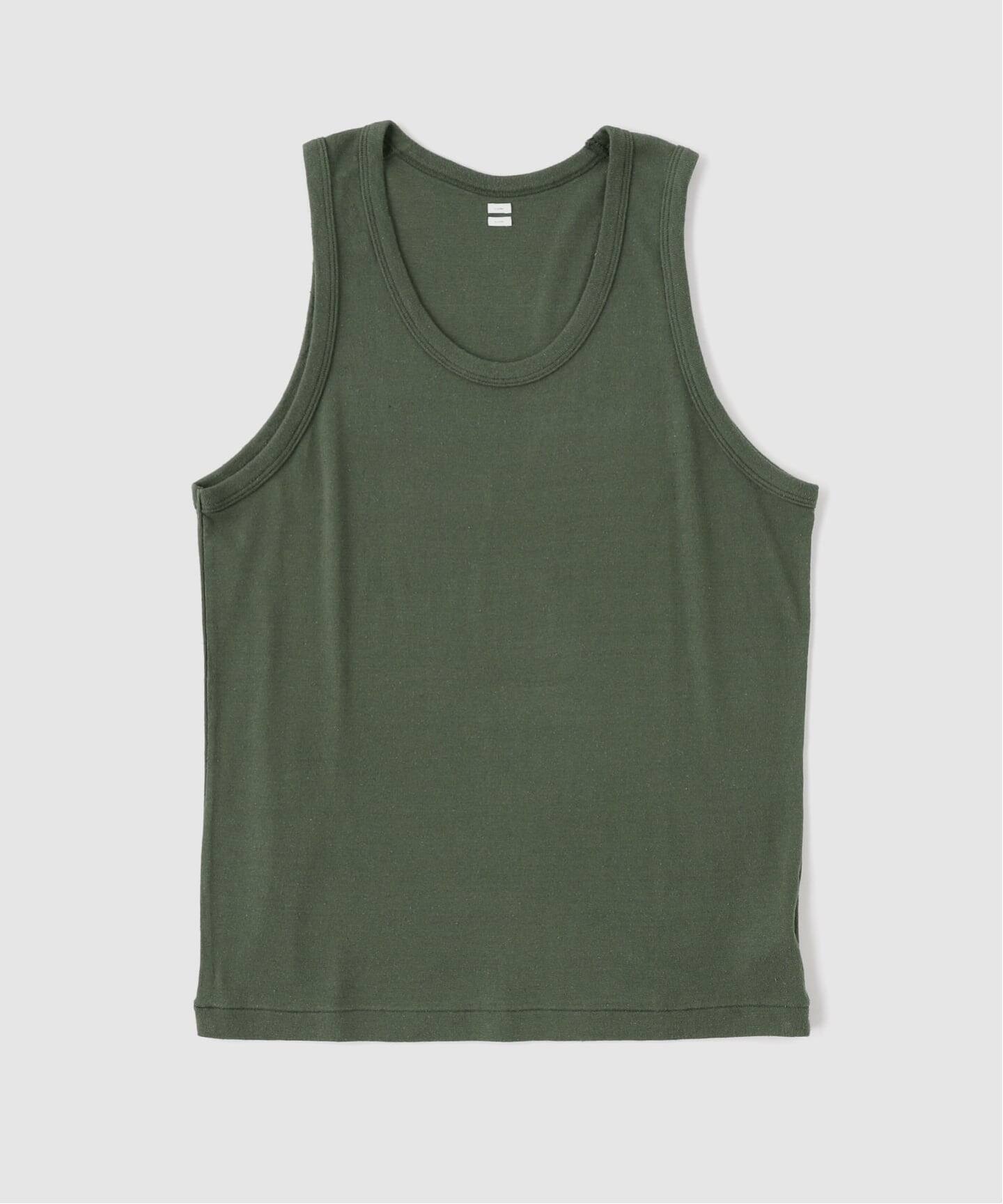 blurhms（ブラームス) Co/Silk Nep Rib タンクトップ（Tシャツ 