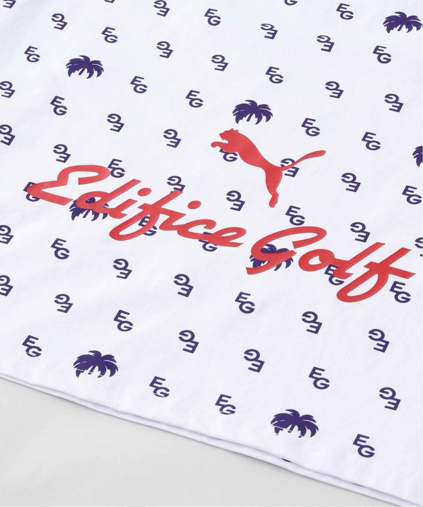 PUMA GOLF x EDIFICE GOLF レギュラーフィットポロ（Tシャツ