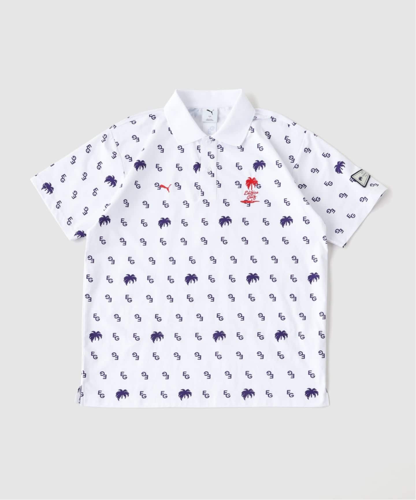 PUMA GOLF x EDIFICE GOLF レギュラーフィットポロ（Tシャツ