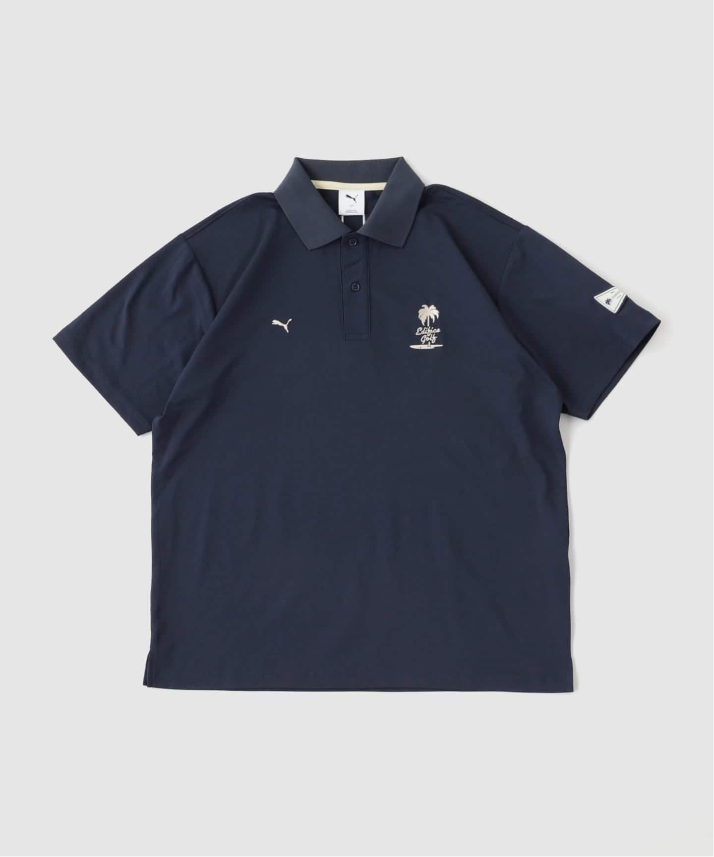 PUMA GOLF x EDIFICE GOLF レギュラーフィットポロ（Tシャツ