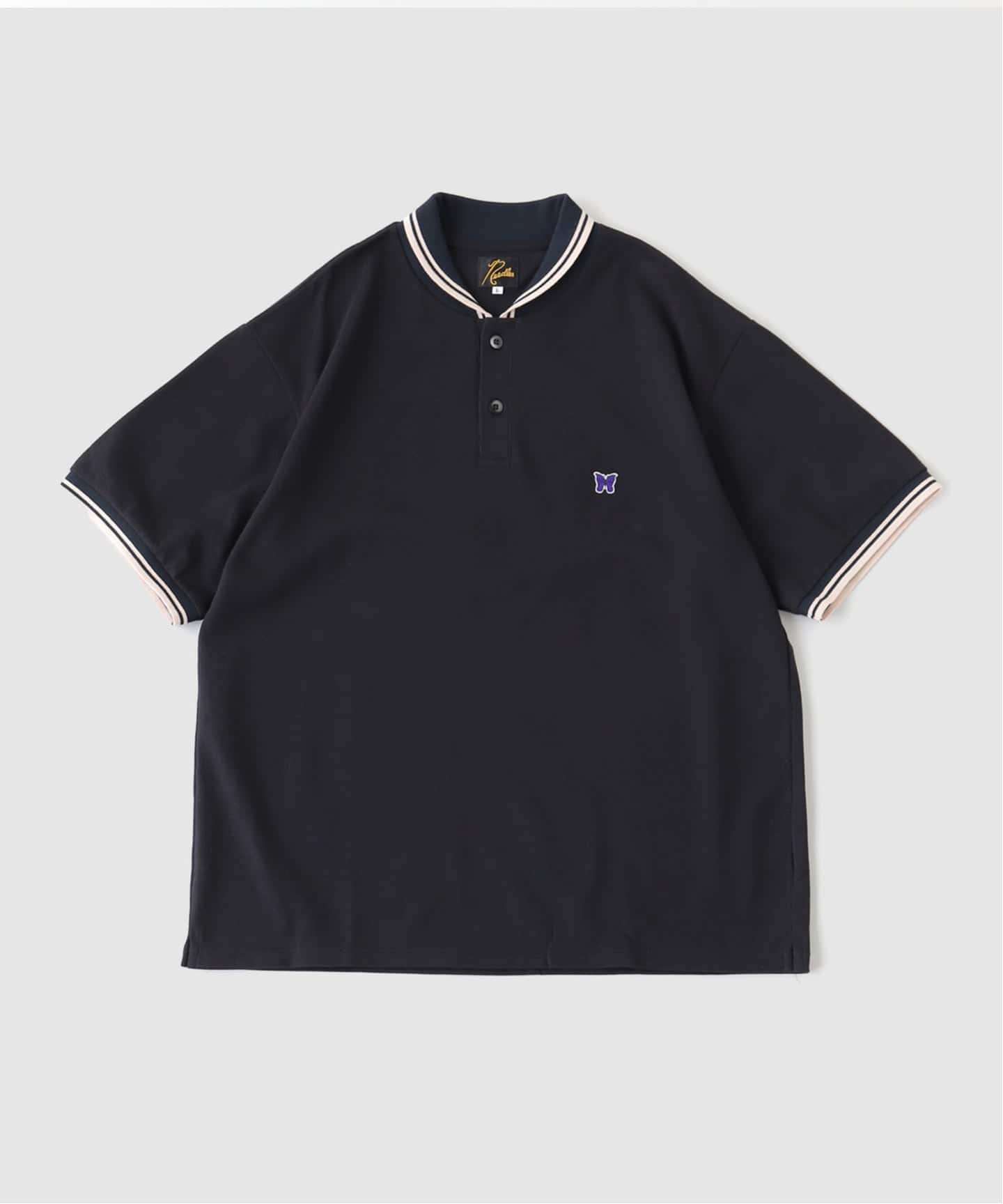 Needlesショールカラーポロシャツ NEEDLES】SHAWL COLLAR S/S POLO - COTTON PIQUE | idealclasse
