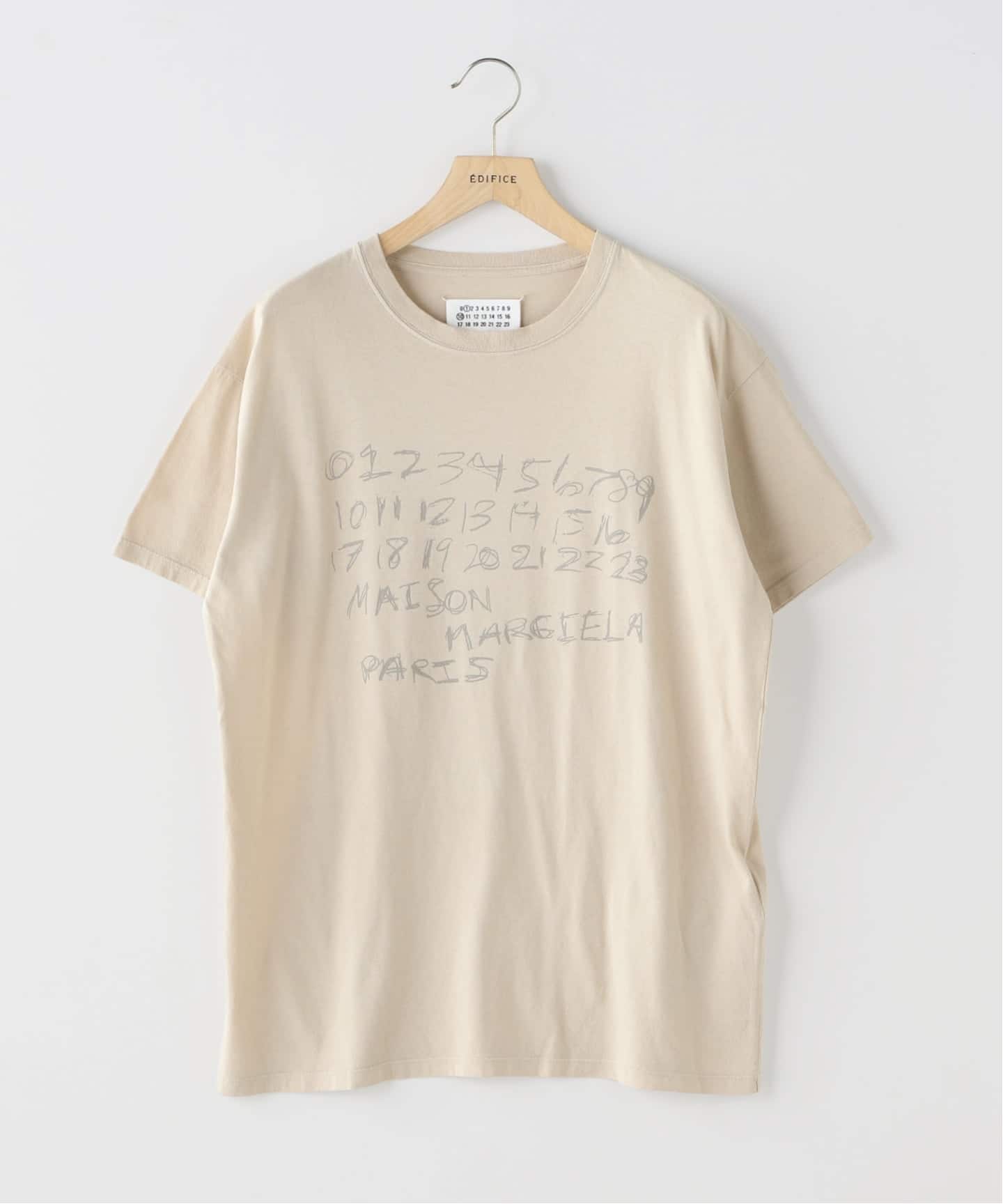 マルジェラ　maison margiela Tシャツ MAISON MARGIELA(メゾン マルジェラ) Numbers Print T-shirt（Tシャツ
