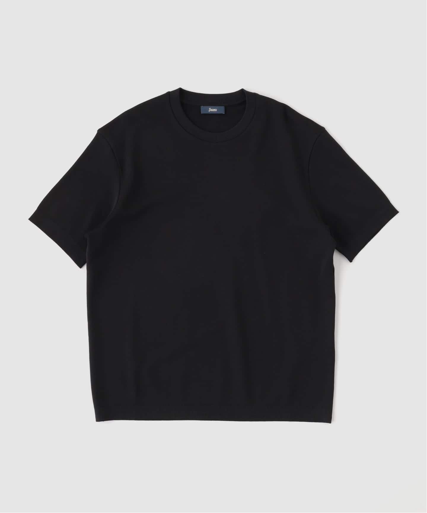 HERNO(へルノ) Jersey Knit Effect Tee（Tシャツ／カットソー