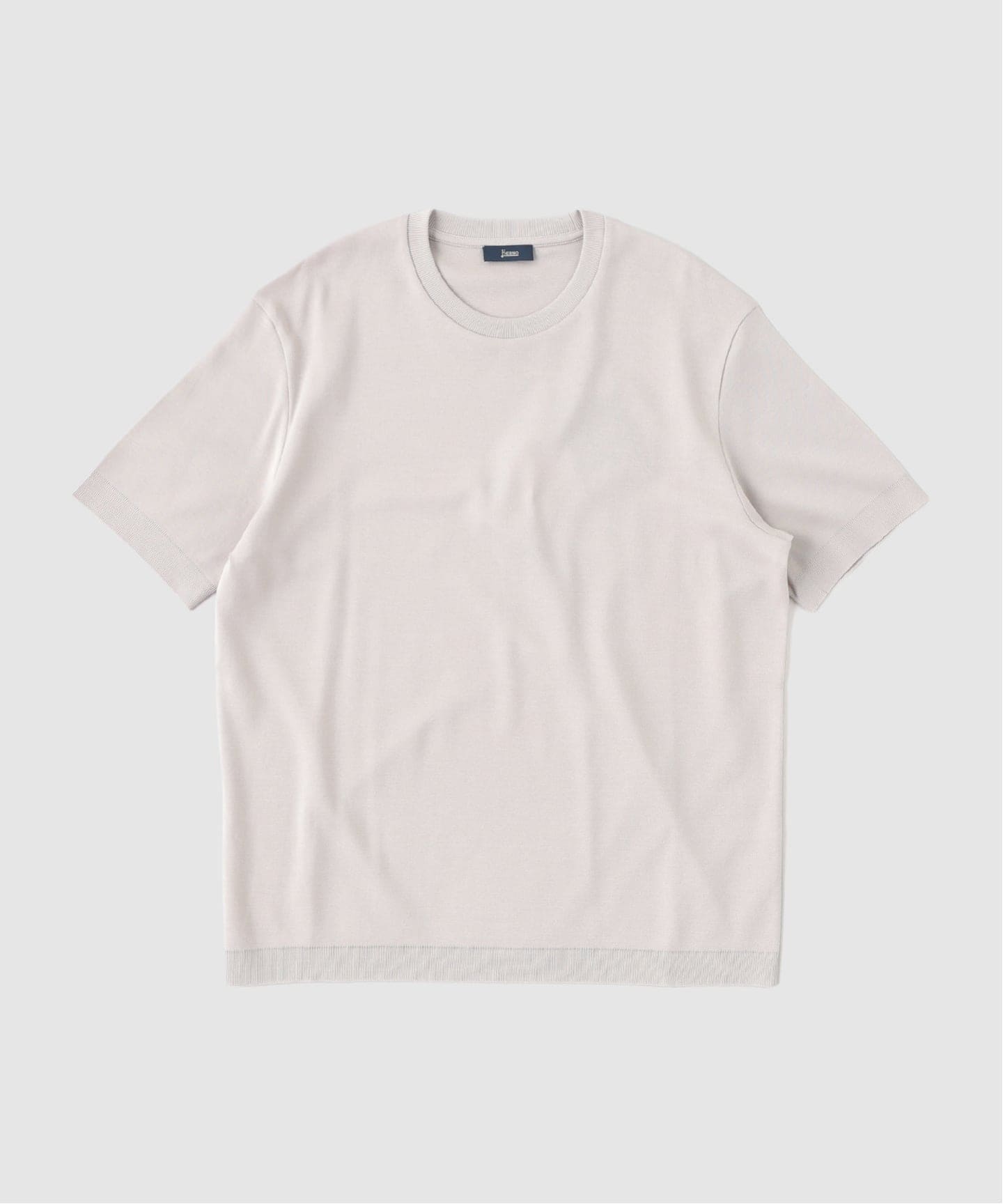 HERNO(へルノ) Jersey Knit Effect Tee（Tシャツ／カットソー