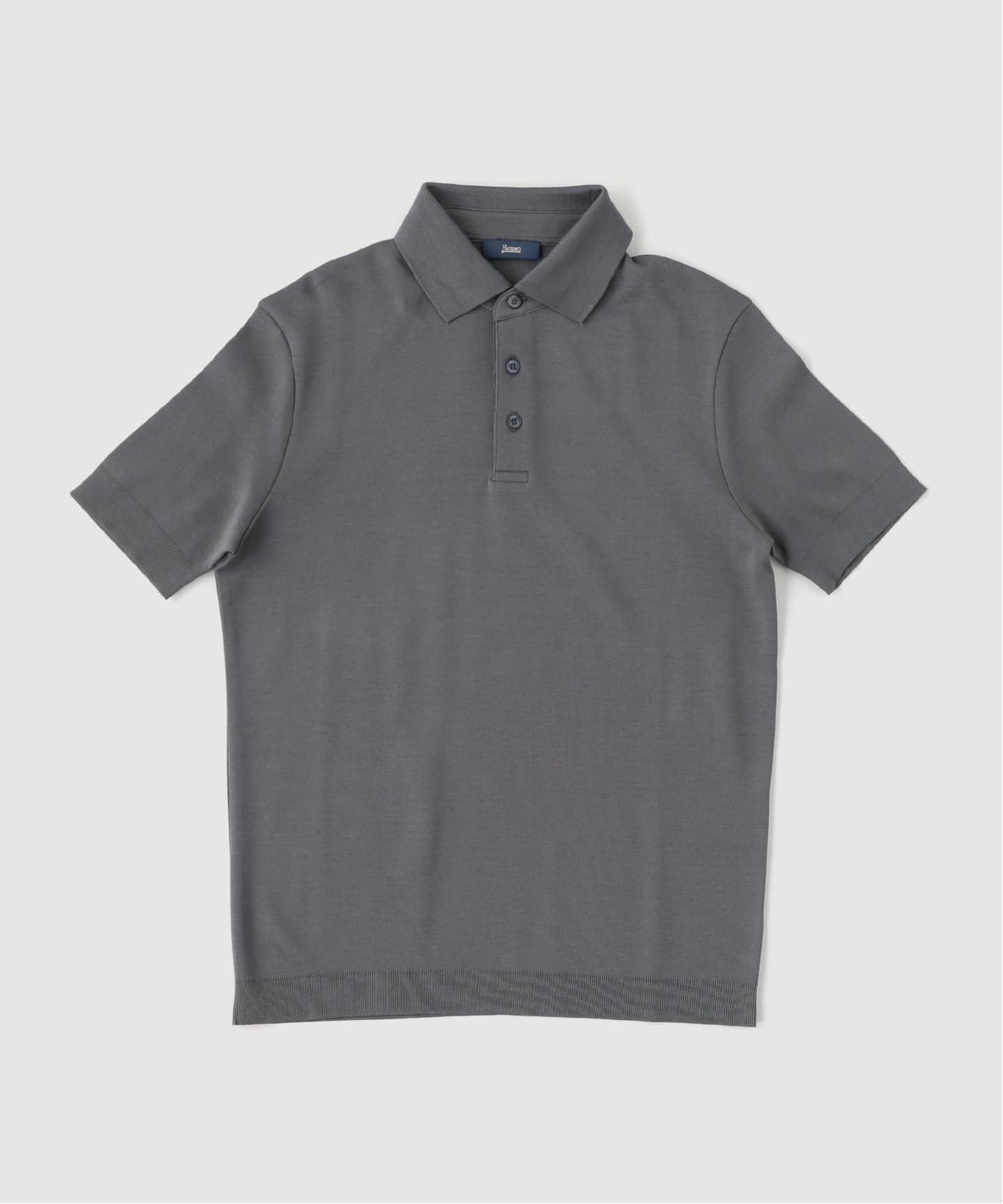 美品 HERNO ヘルノ ウール ニット ポロシャツ カットソー 長袖 大きいサイズ 46 XL 茶 ブラウン レディース 古着 中古 USED HERNO - 美品 HERNO ヘルノ ウール ニット ポロシャツ カットソー 長袖